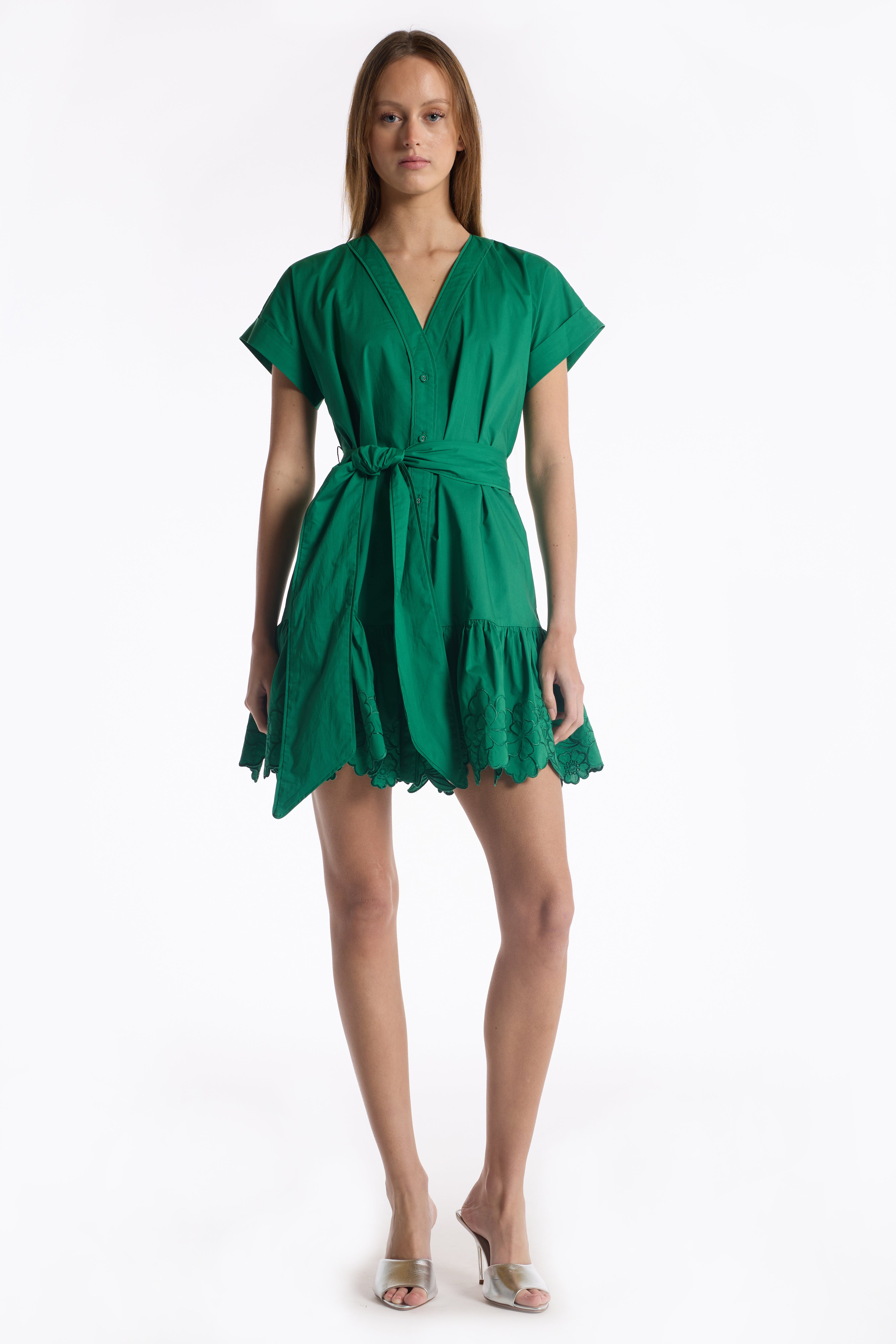 Piper Dress - Kelly Green