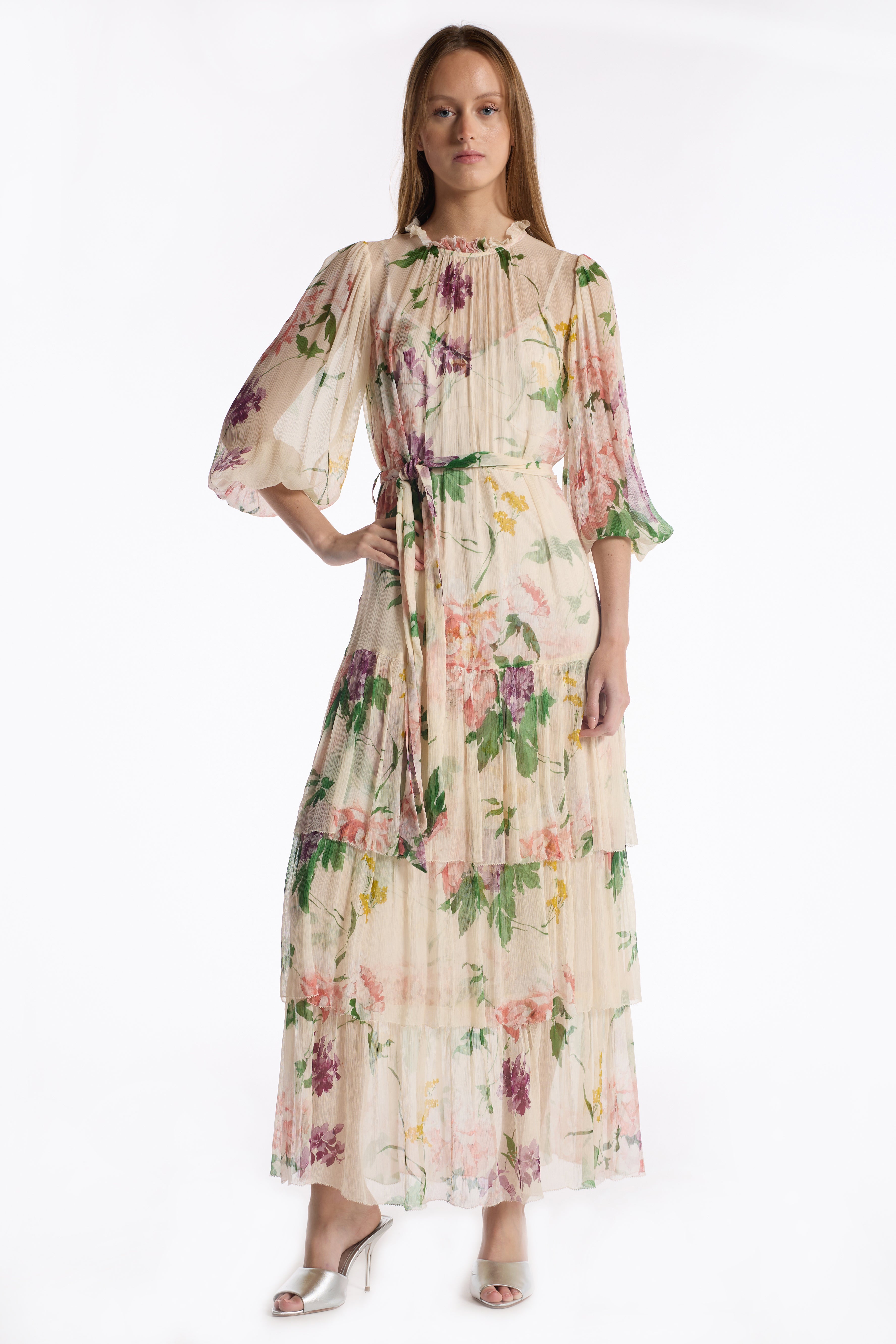 Sara Dress - Ivory Tranquility