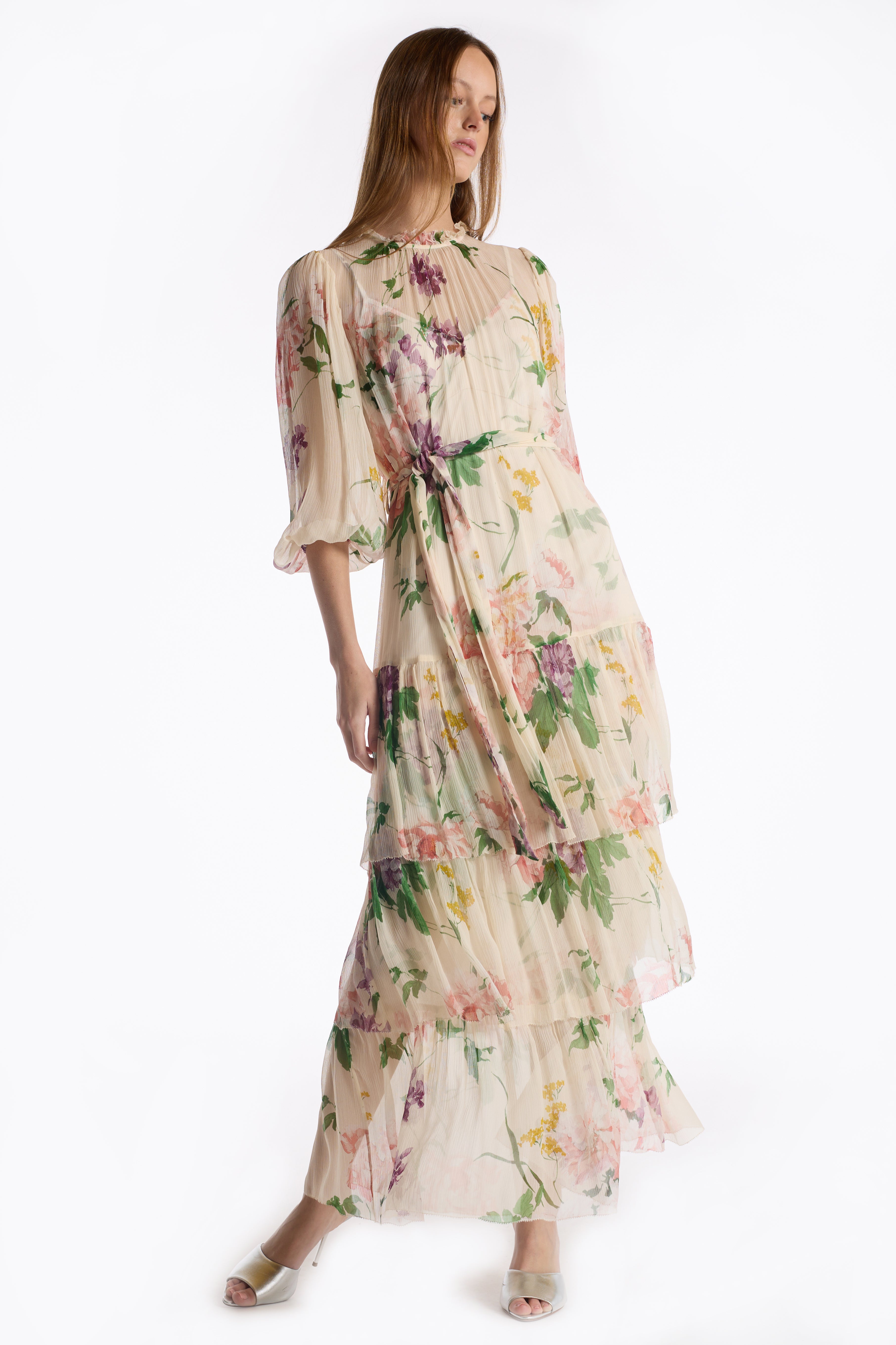 Sara Dress - Ivory Tranquility