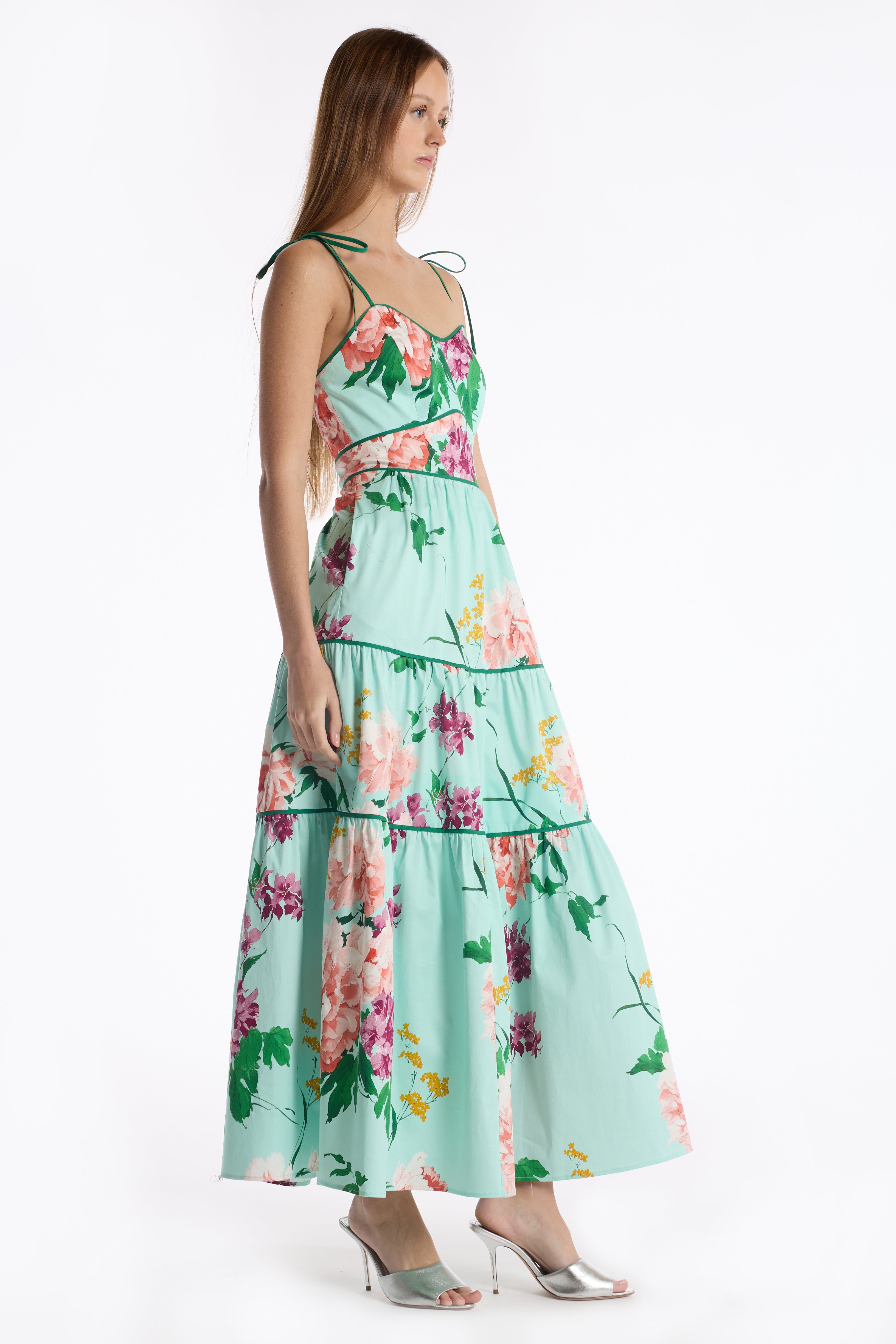 Saphina Dress - Mint Tranquility