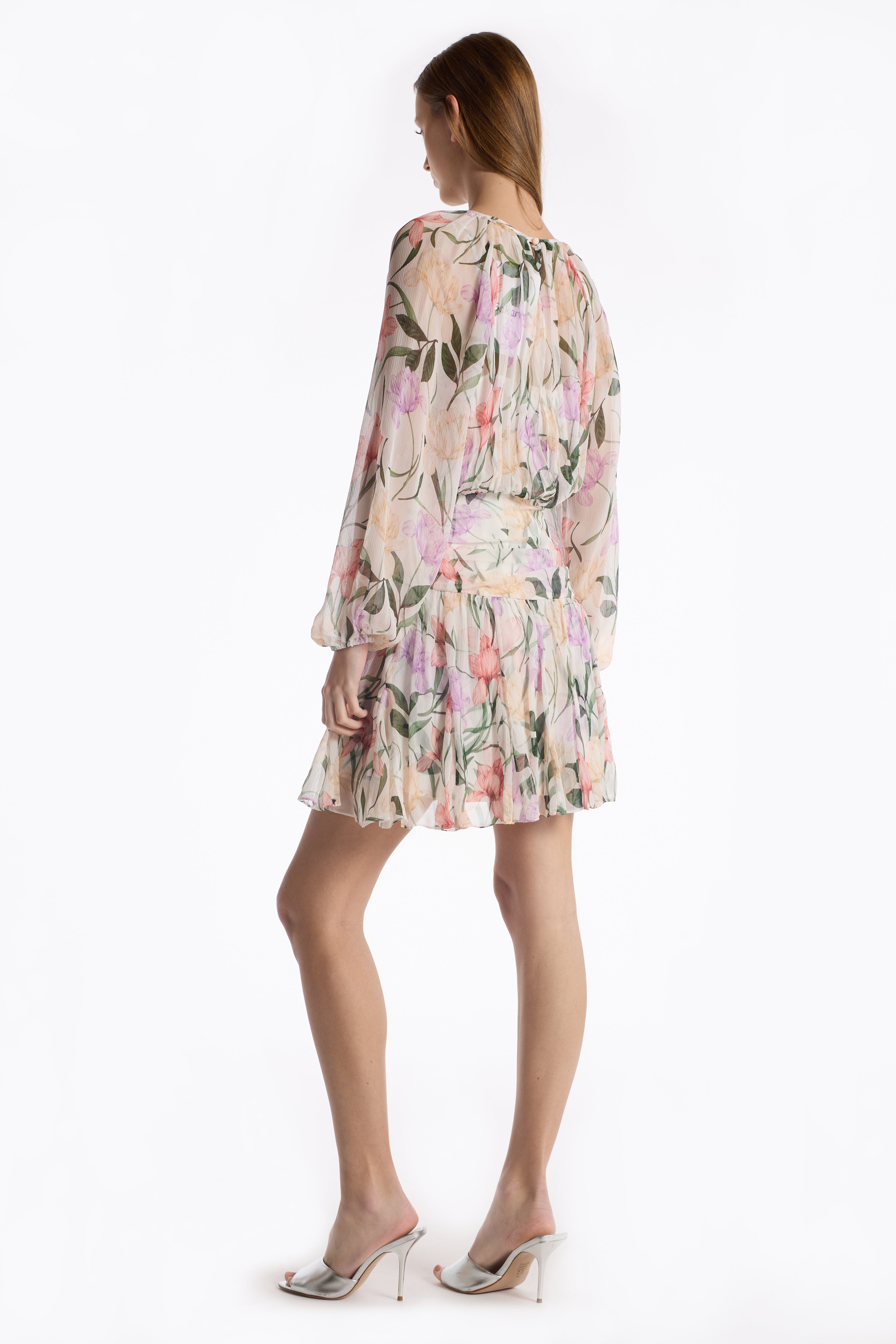 Billie Dress - Jardin Ivory