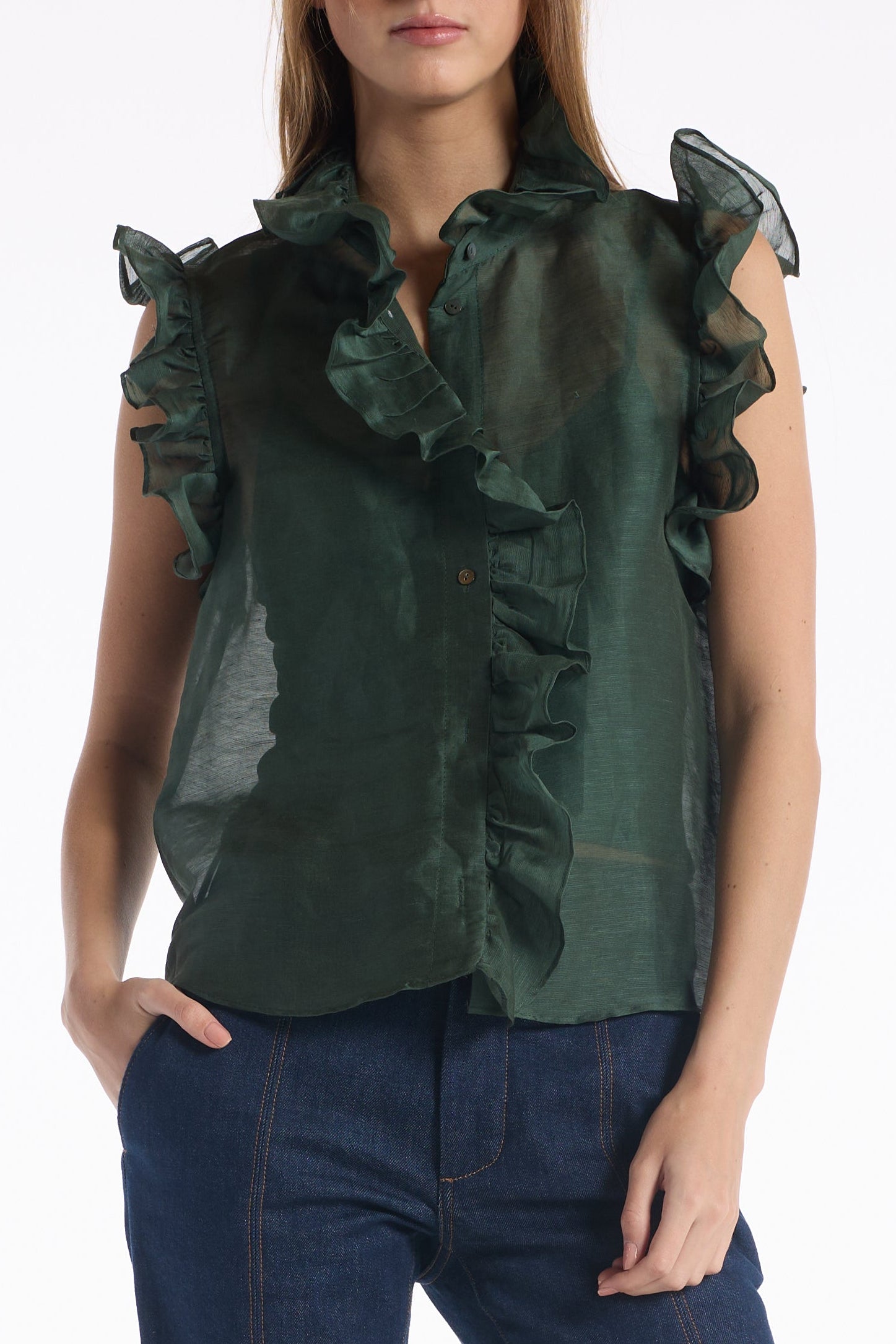 Marfa Top - Olive
