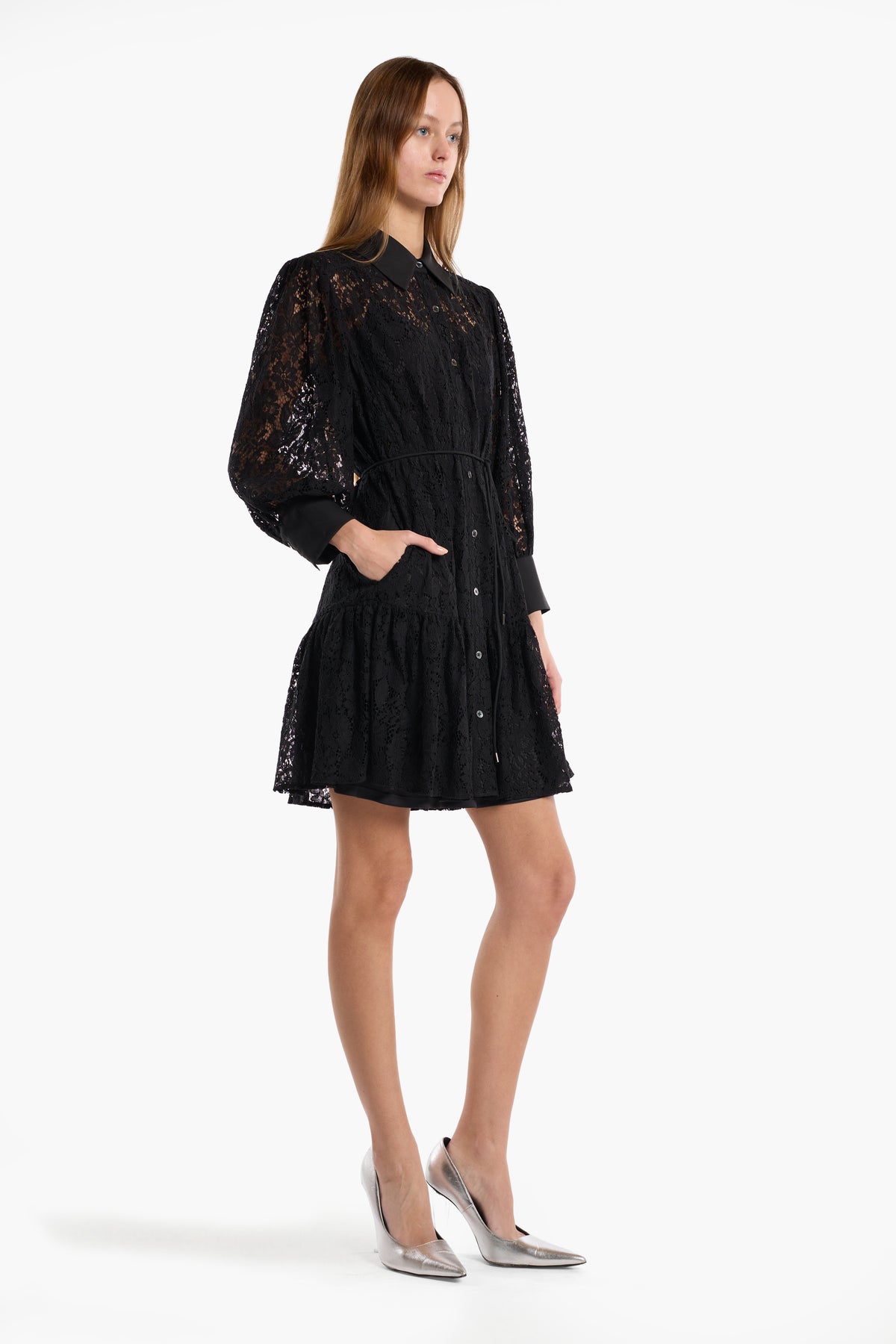 Essie Dress - Black Lace