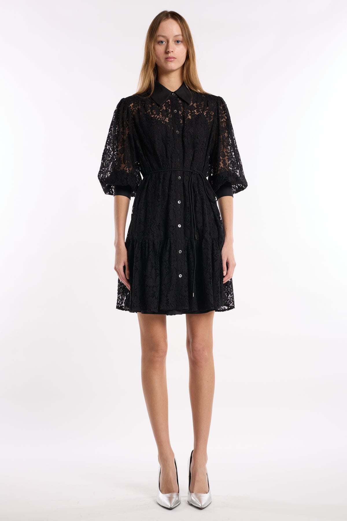 Essie Dress - Black Lace