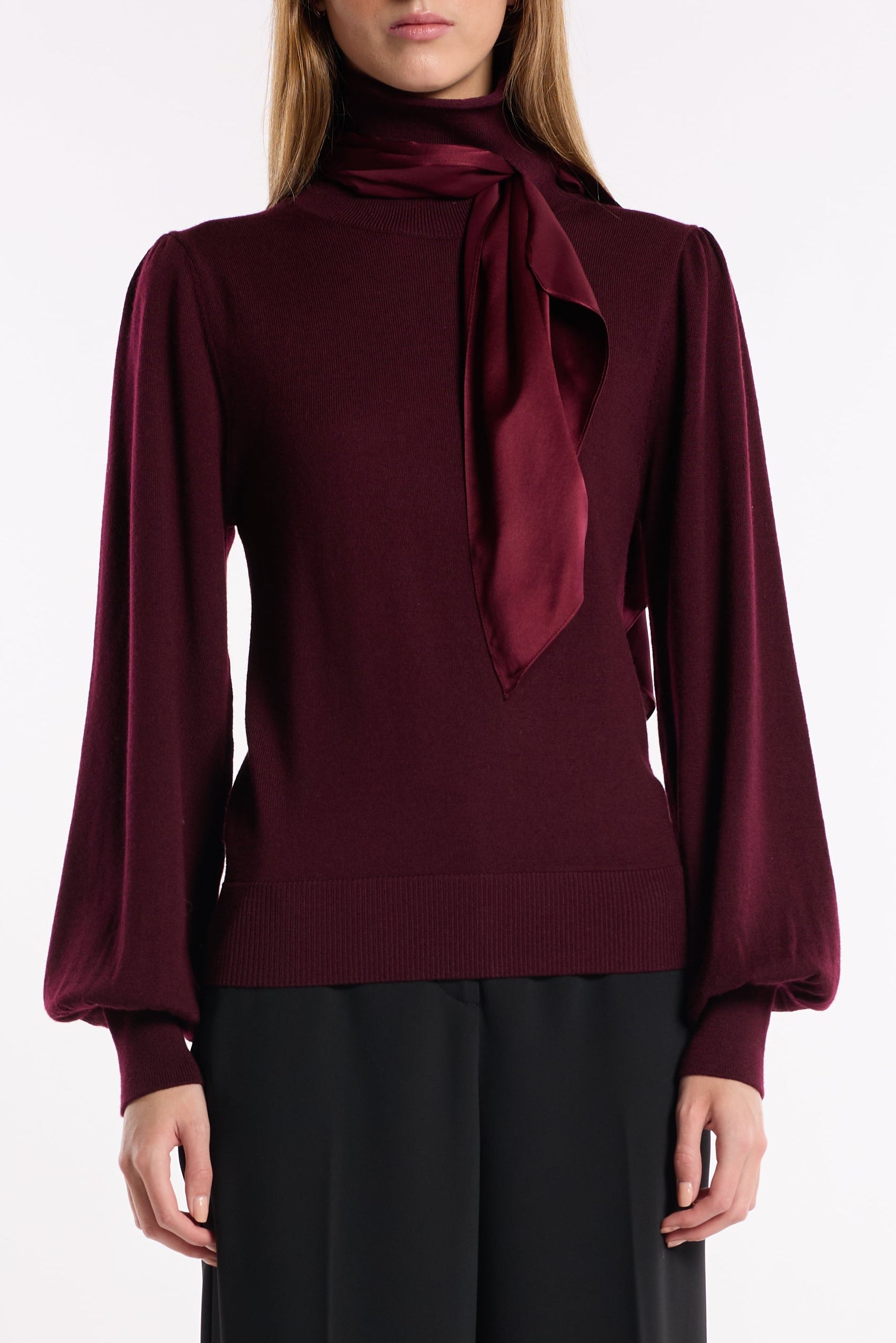 Verona Sweater - Cabernet