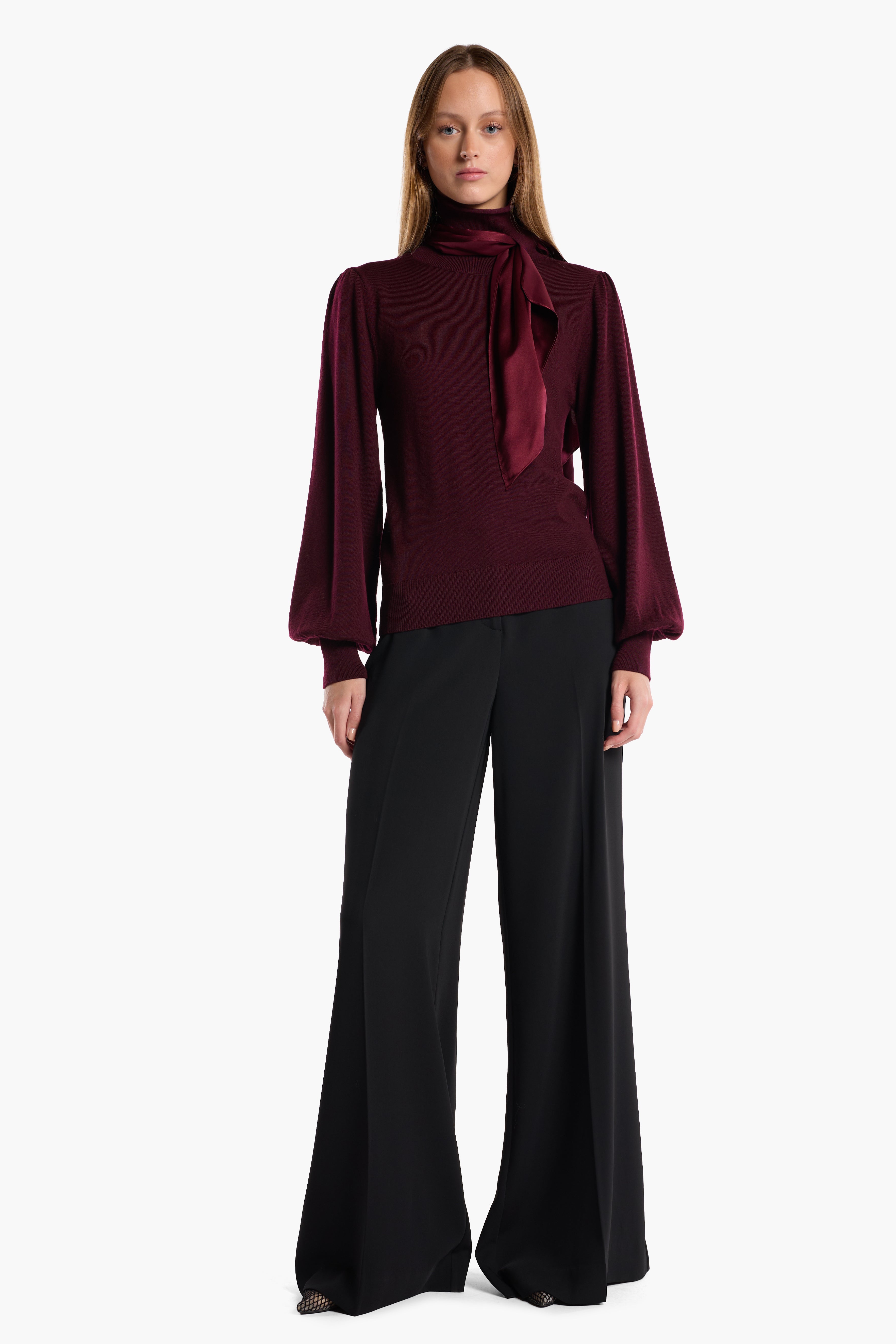 Verona Sweater - Cabernet