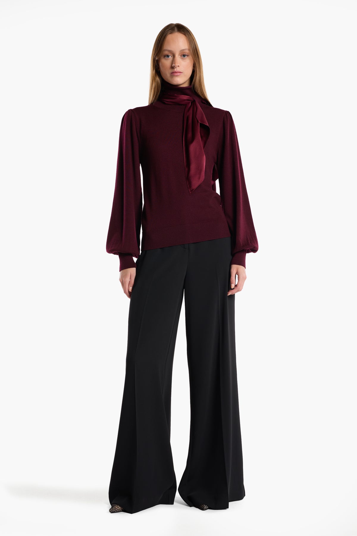 Verona Sweater - Cabernet
