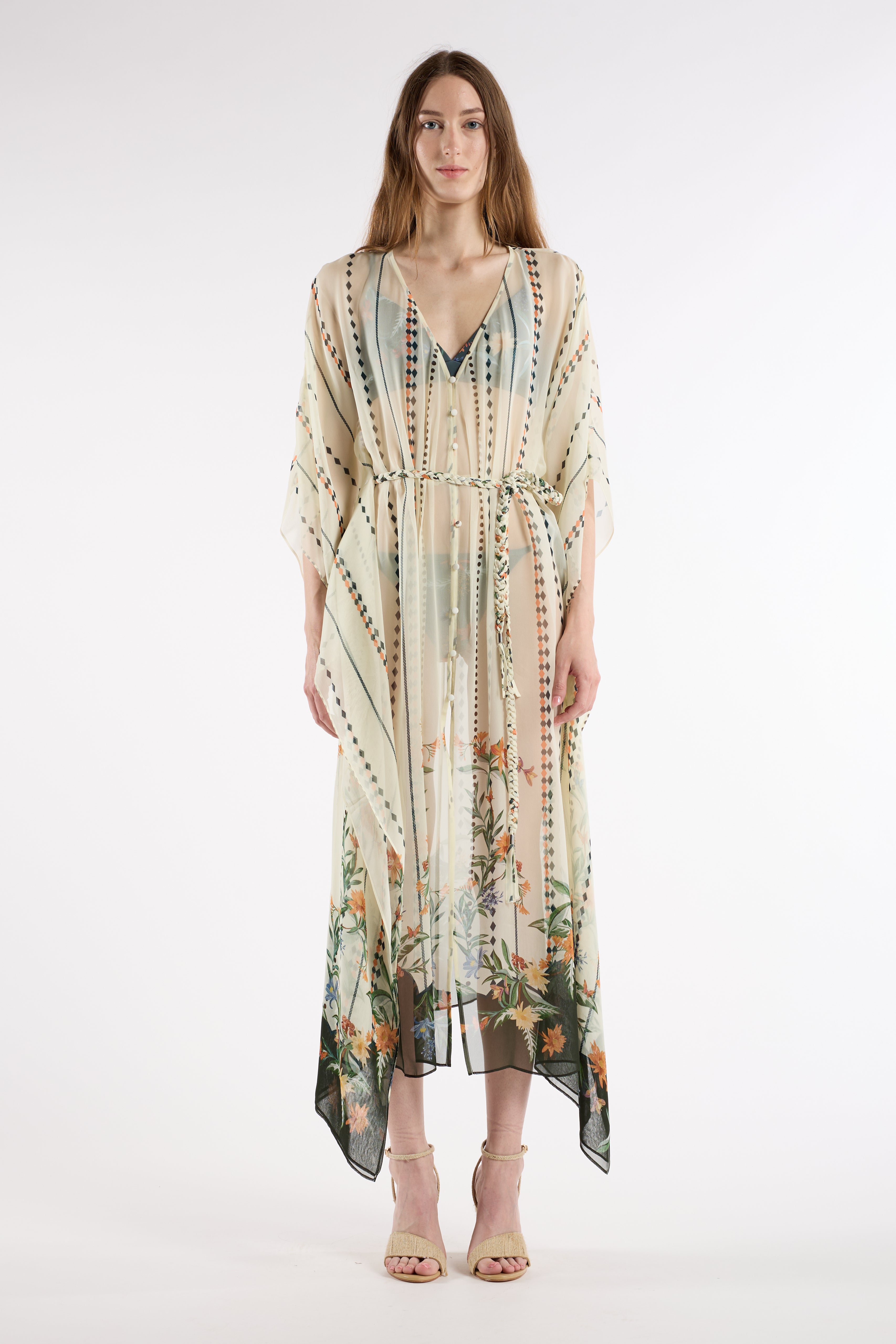 Zia Kaftan - Botanica Ivory