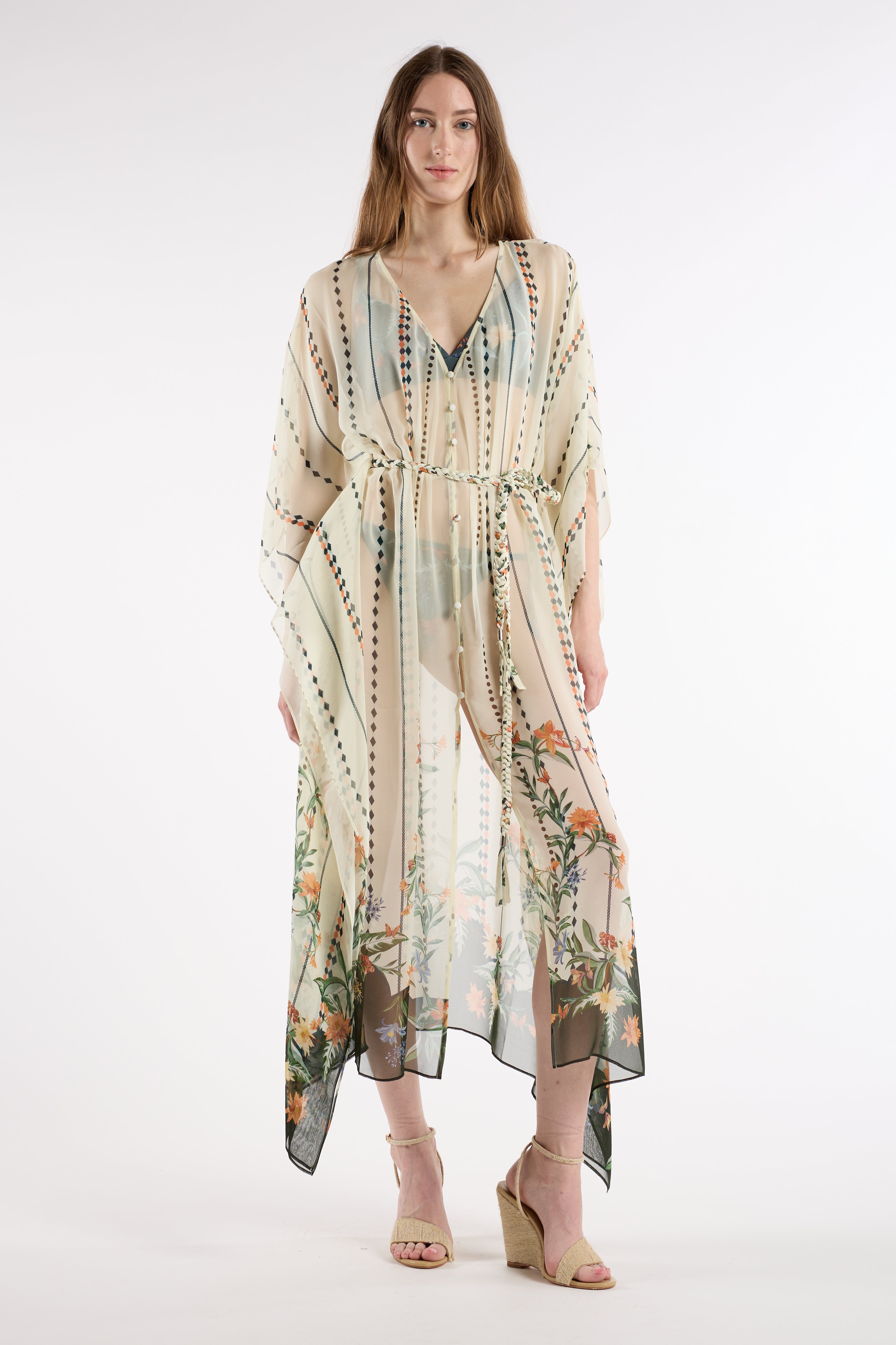 Zia Kaftan - Botanica Ivory