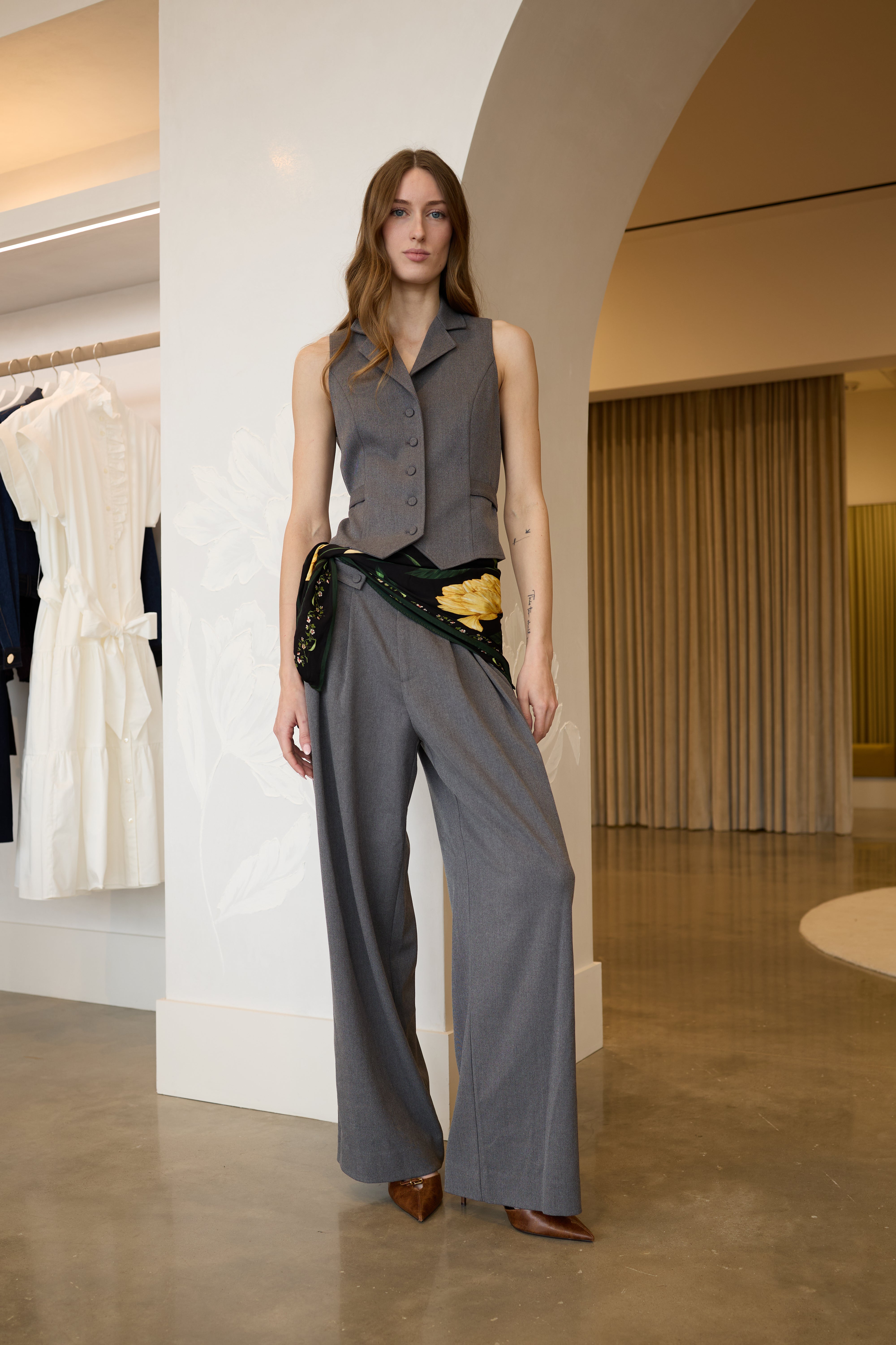 Shelly Vest - Grey