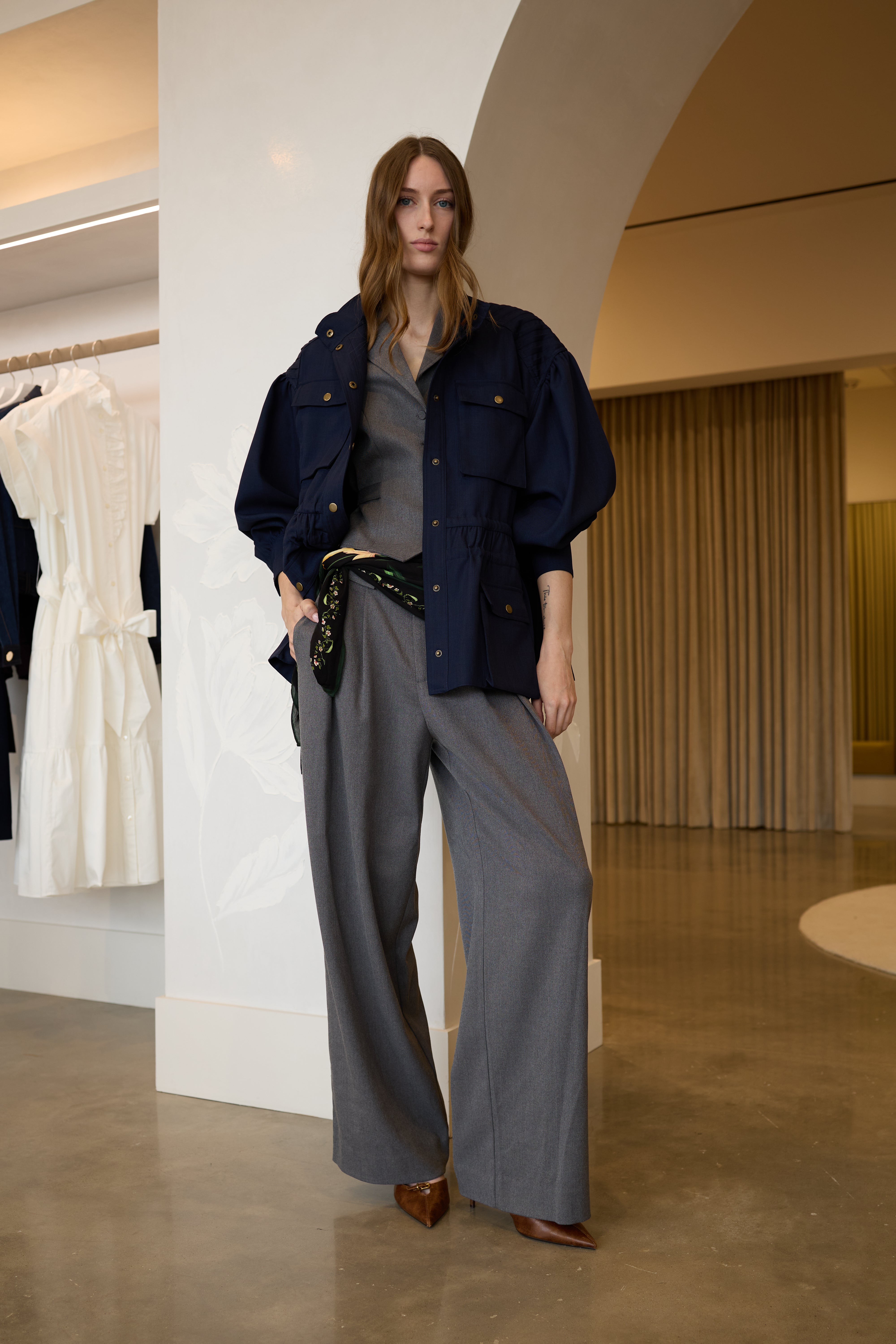 Marion Jacket - Navy