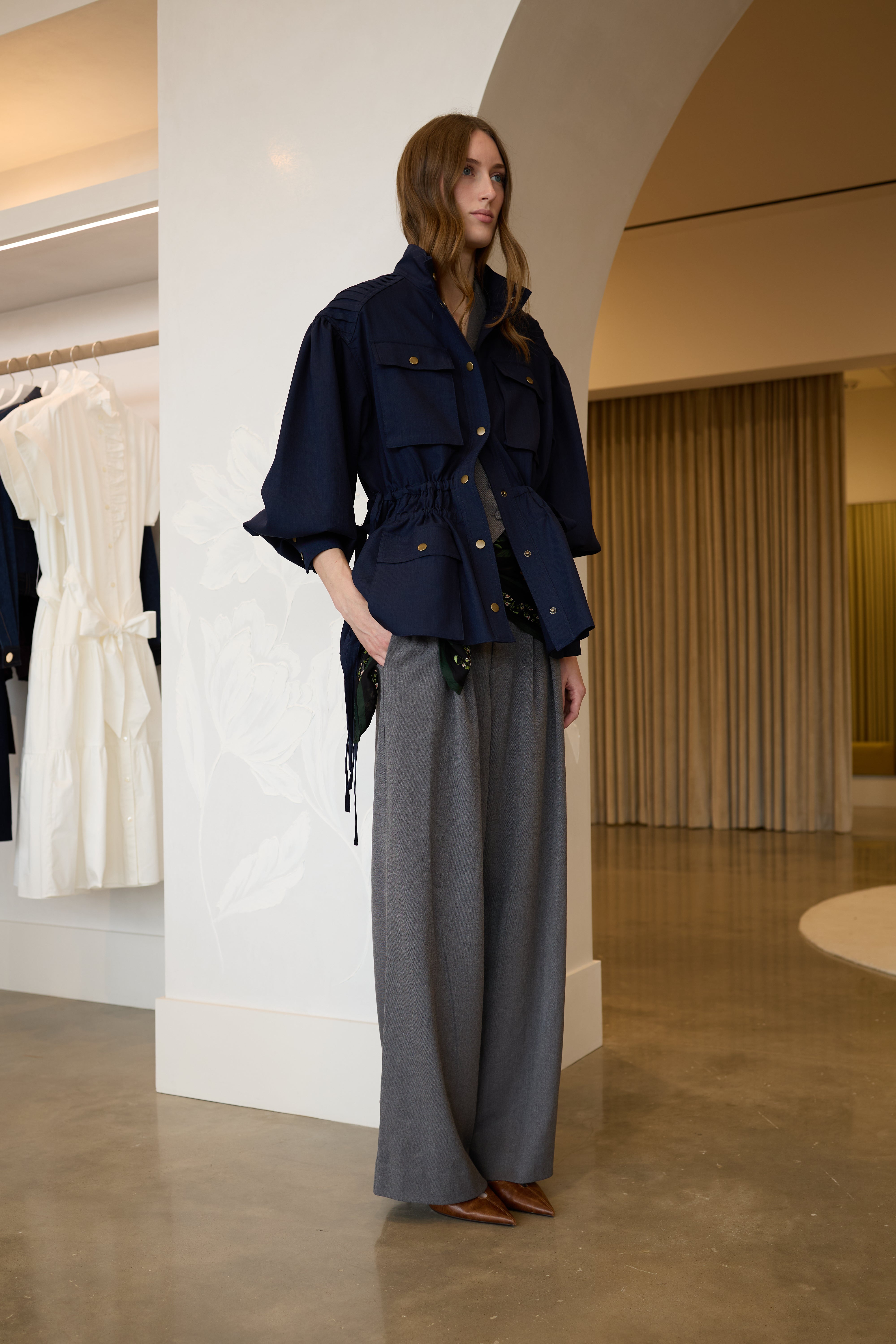 Marion Jacket - Navy