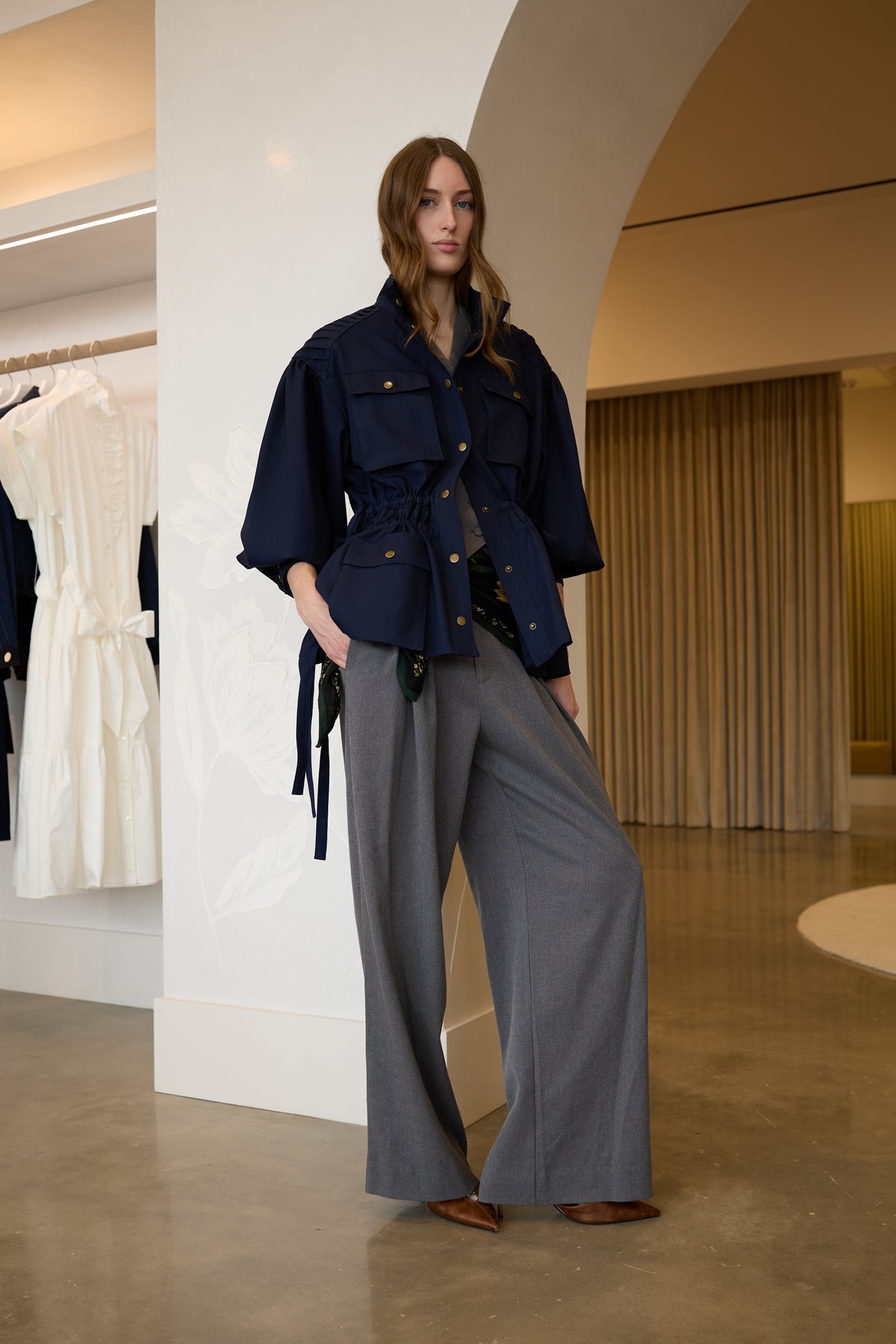 Marion Jacket - Navy