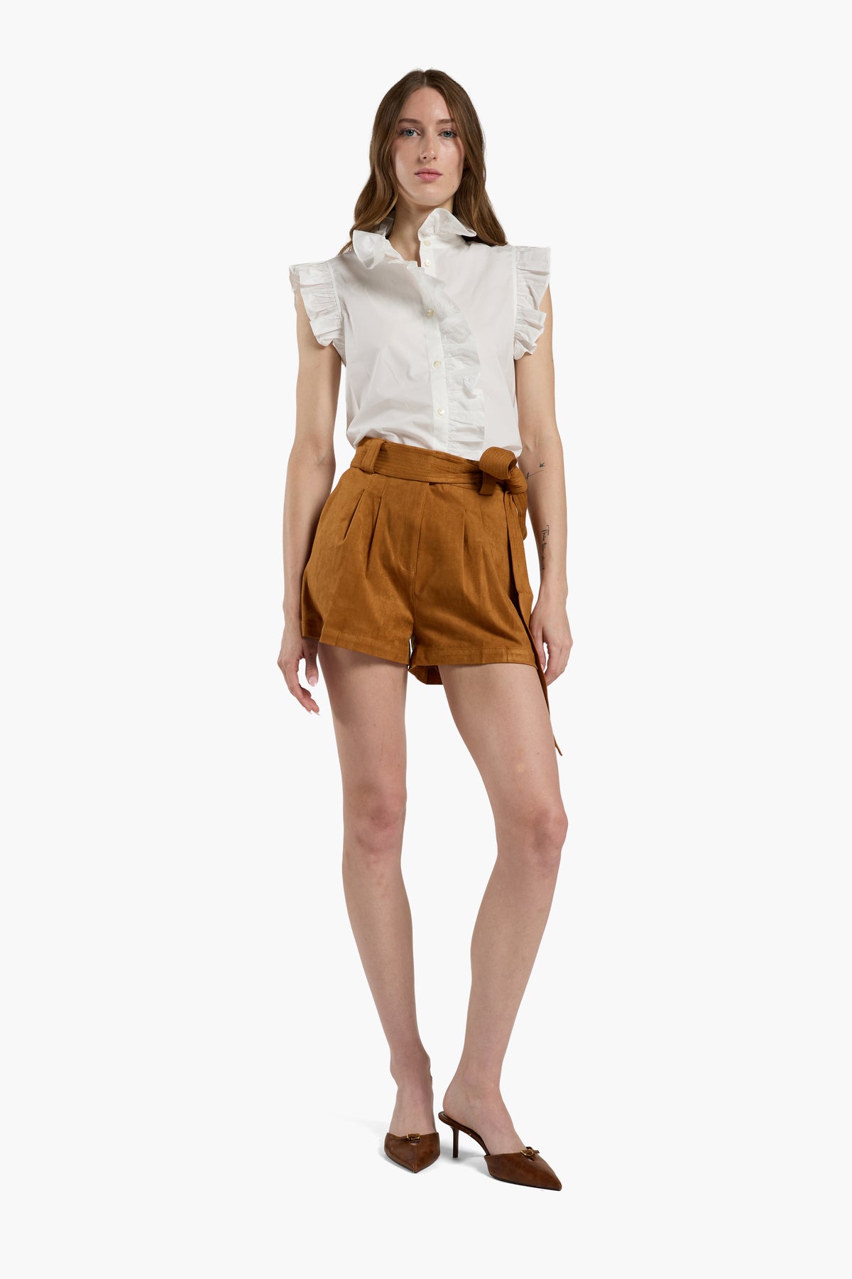 Indigo Short - Saddle