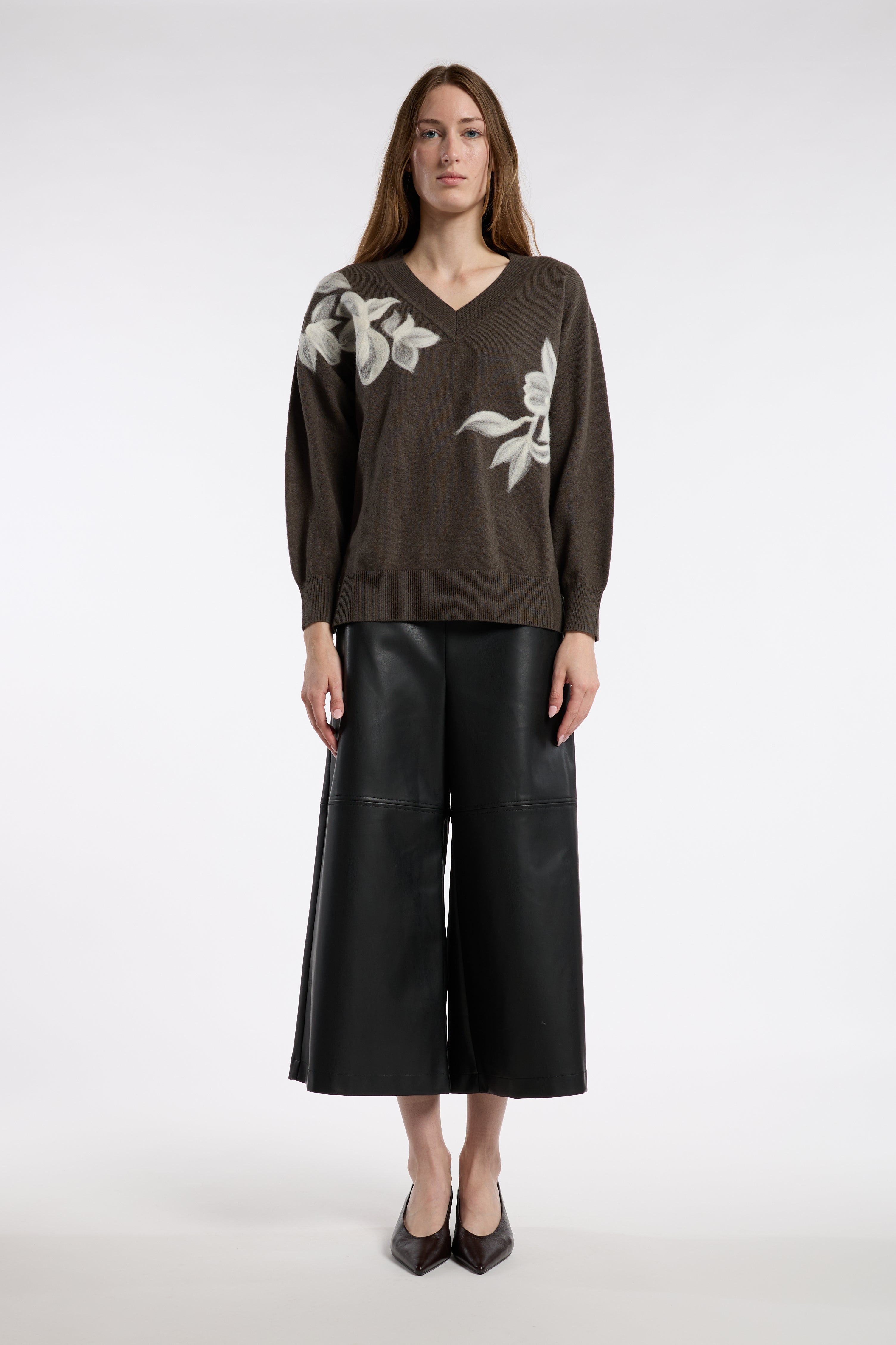 Vivienne Sweater - Moonshadow Olive