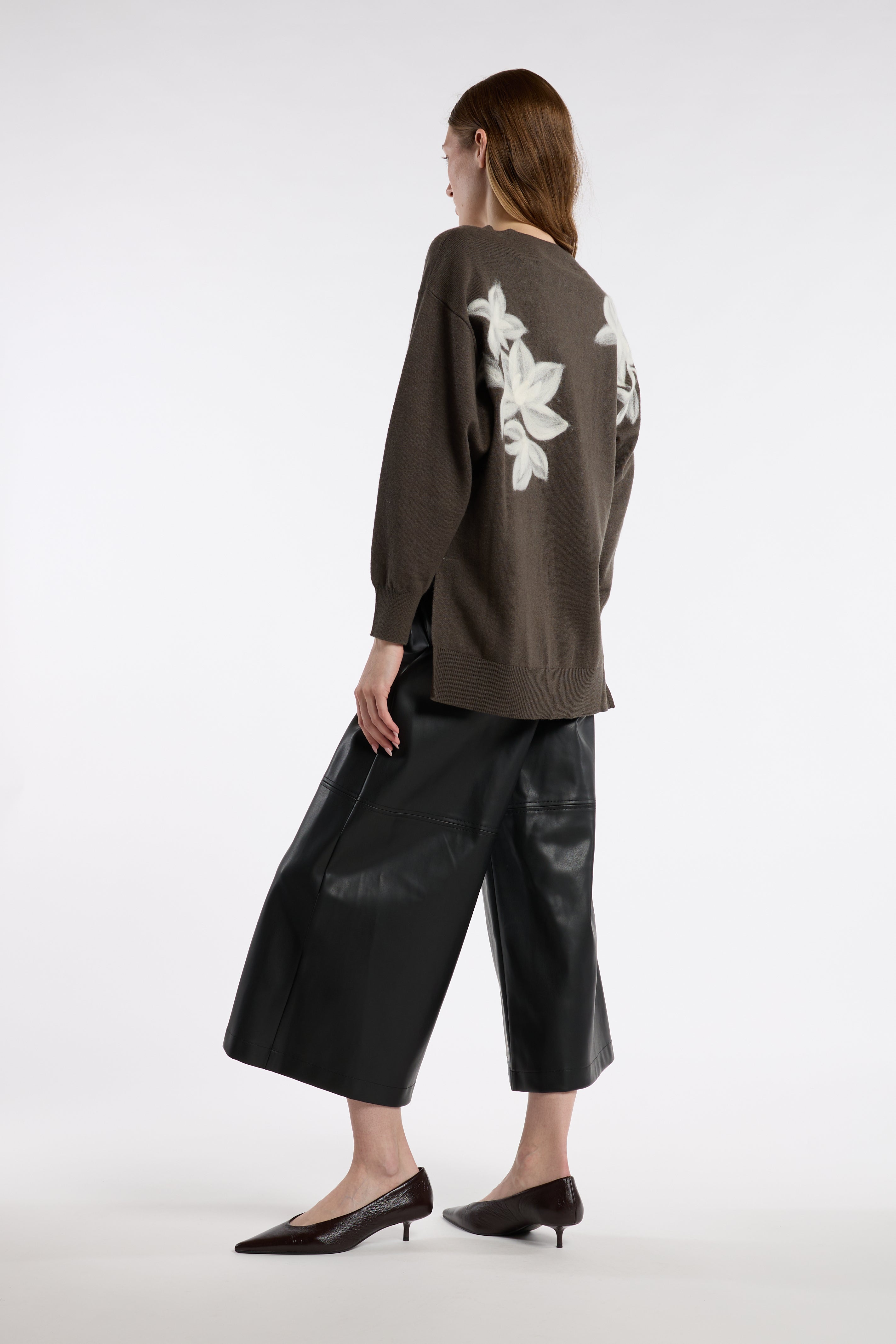Vivienne Sweater - Moonshadow Olive