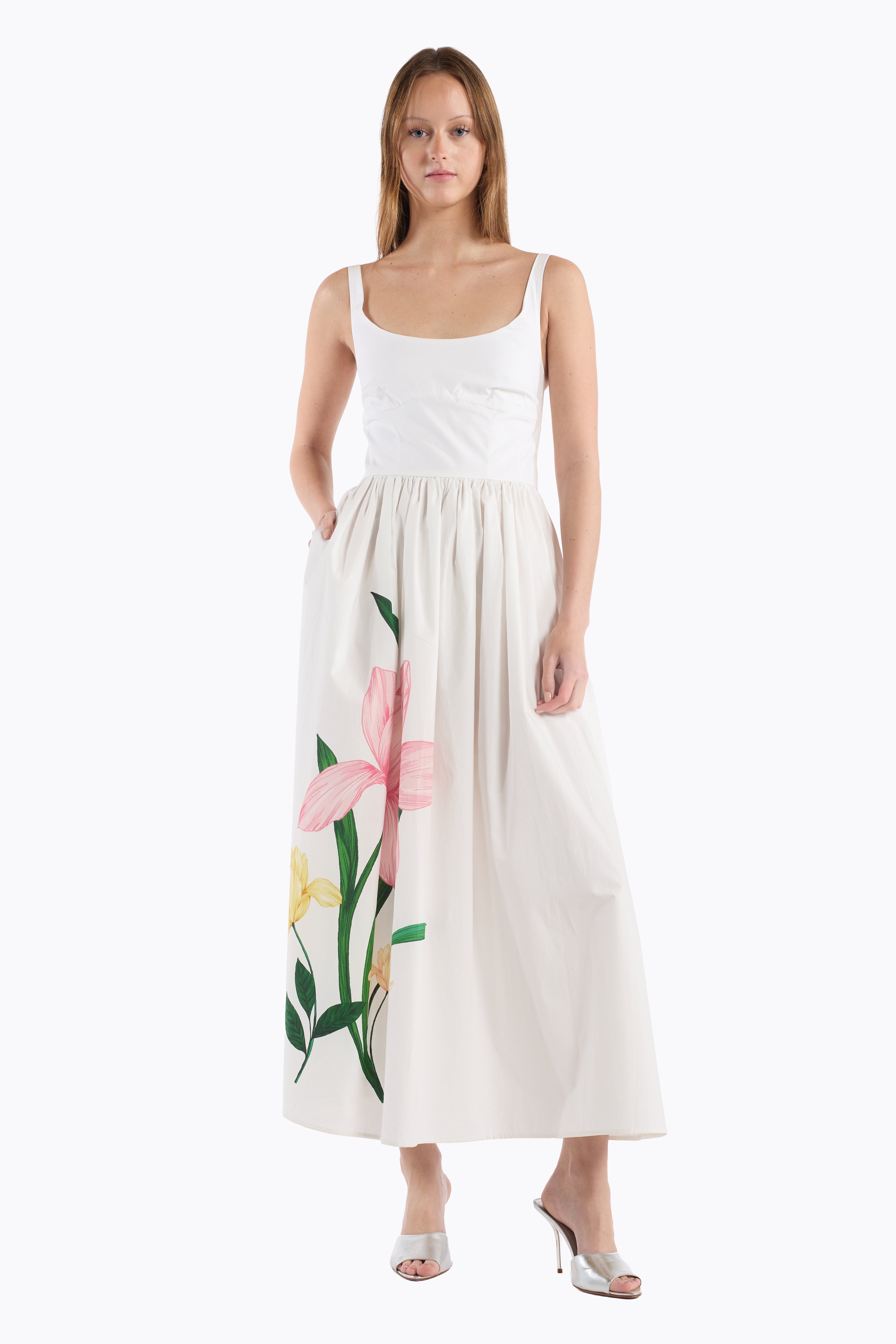 Nixie Dress - Cote White