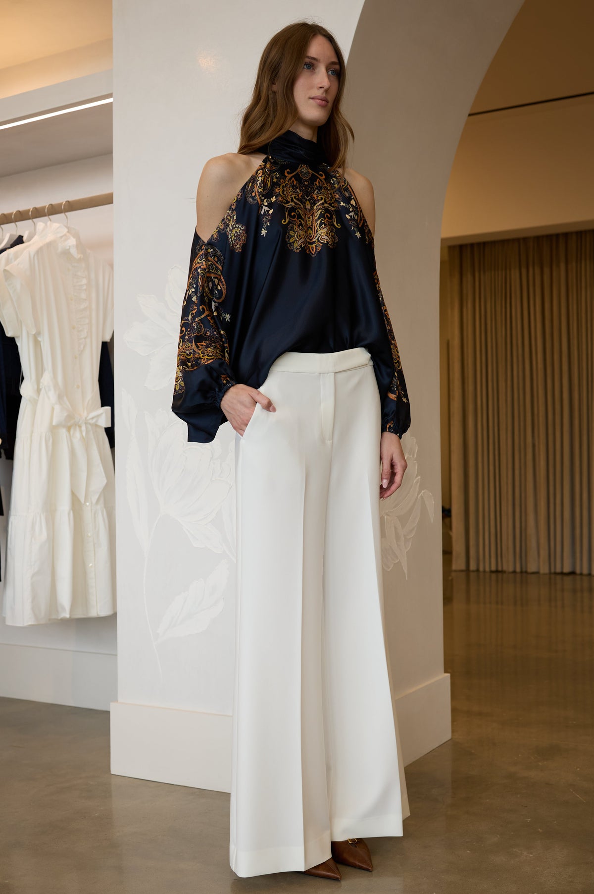 Nicolette Top - Montara Navy