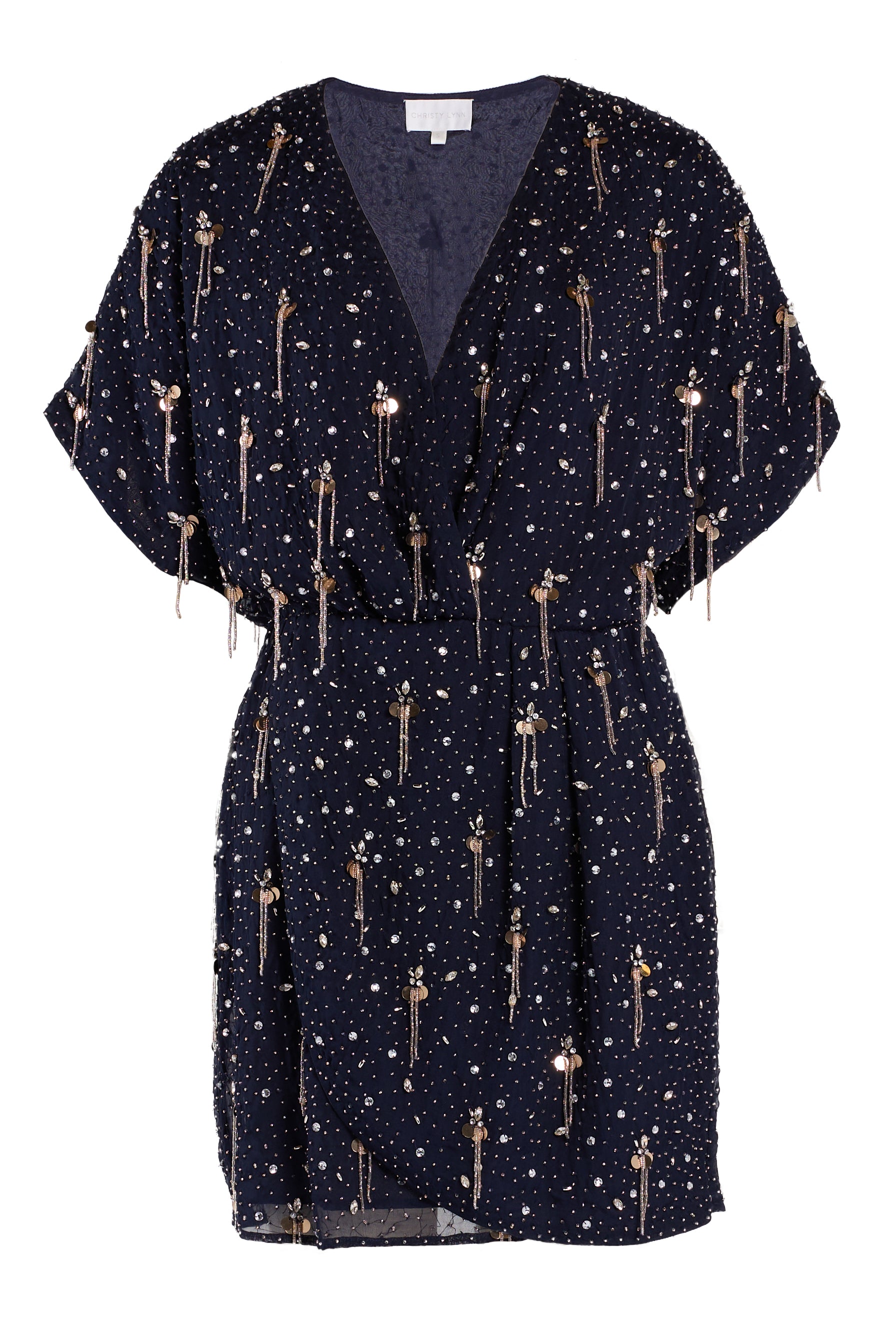 Angelina Dress - Starlight Navy