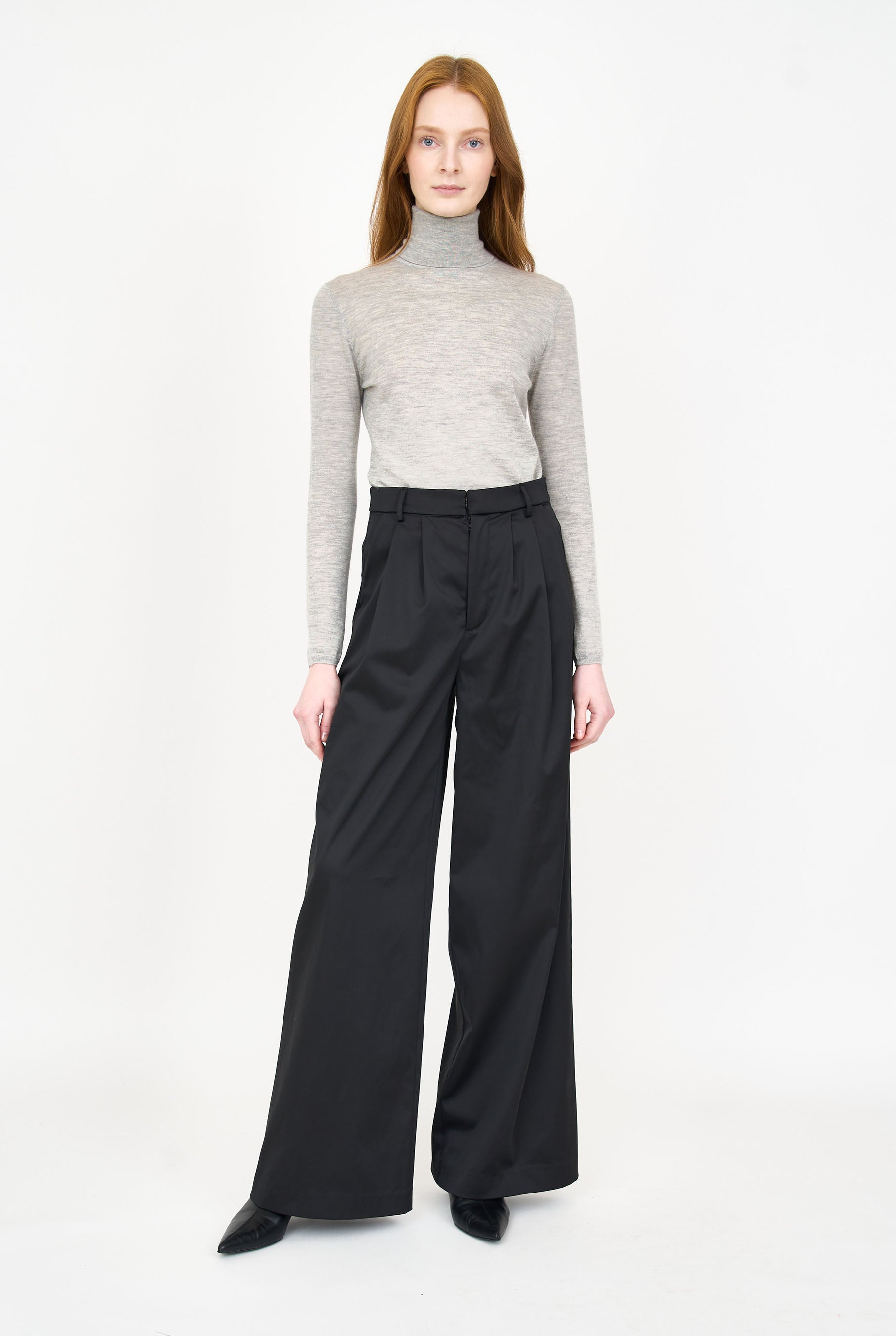 Dylan Pant - Black Satin