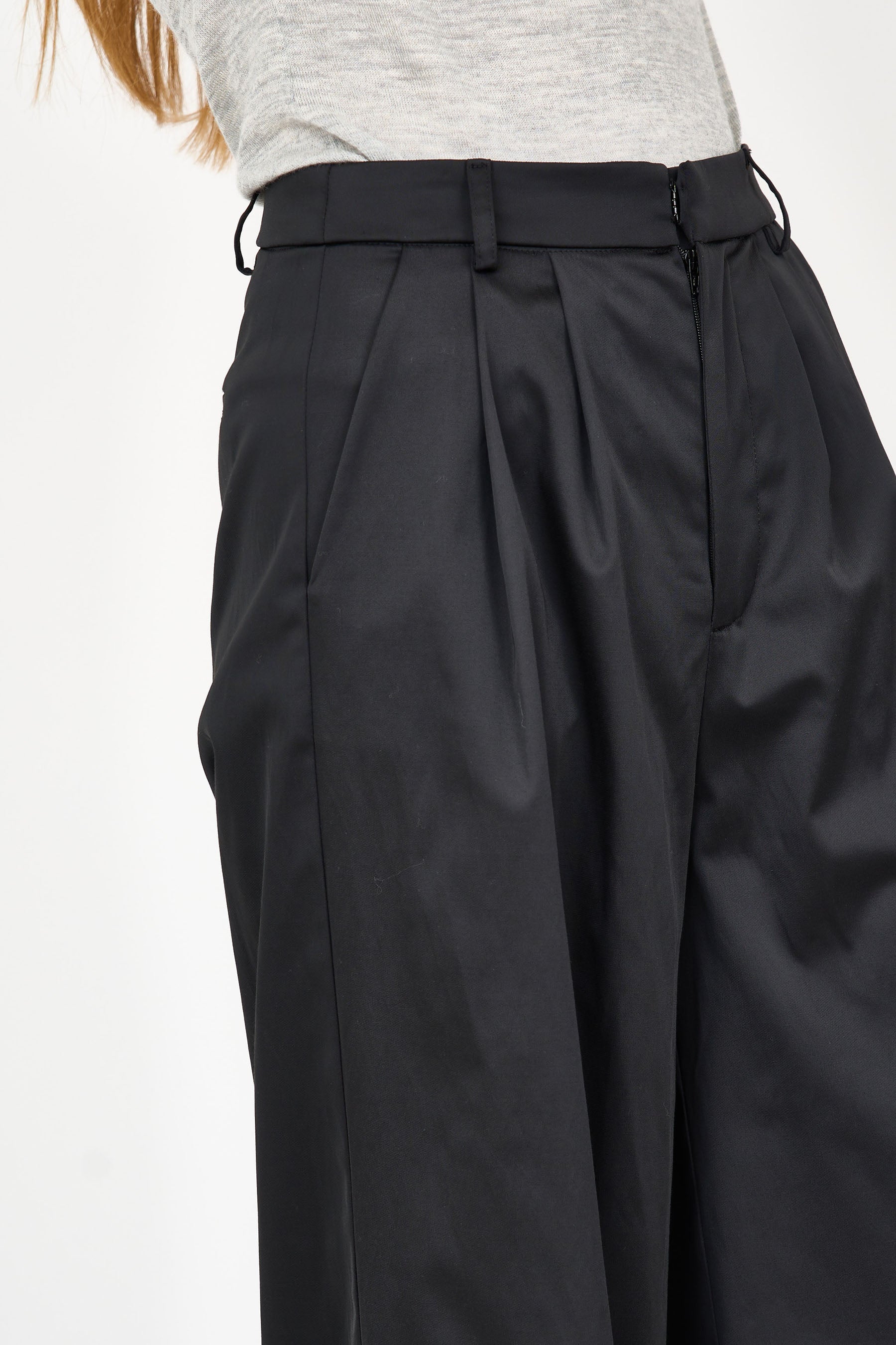 Dylan Pant - Black Satin