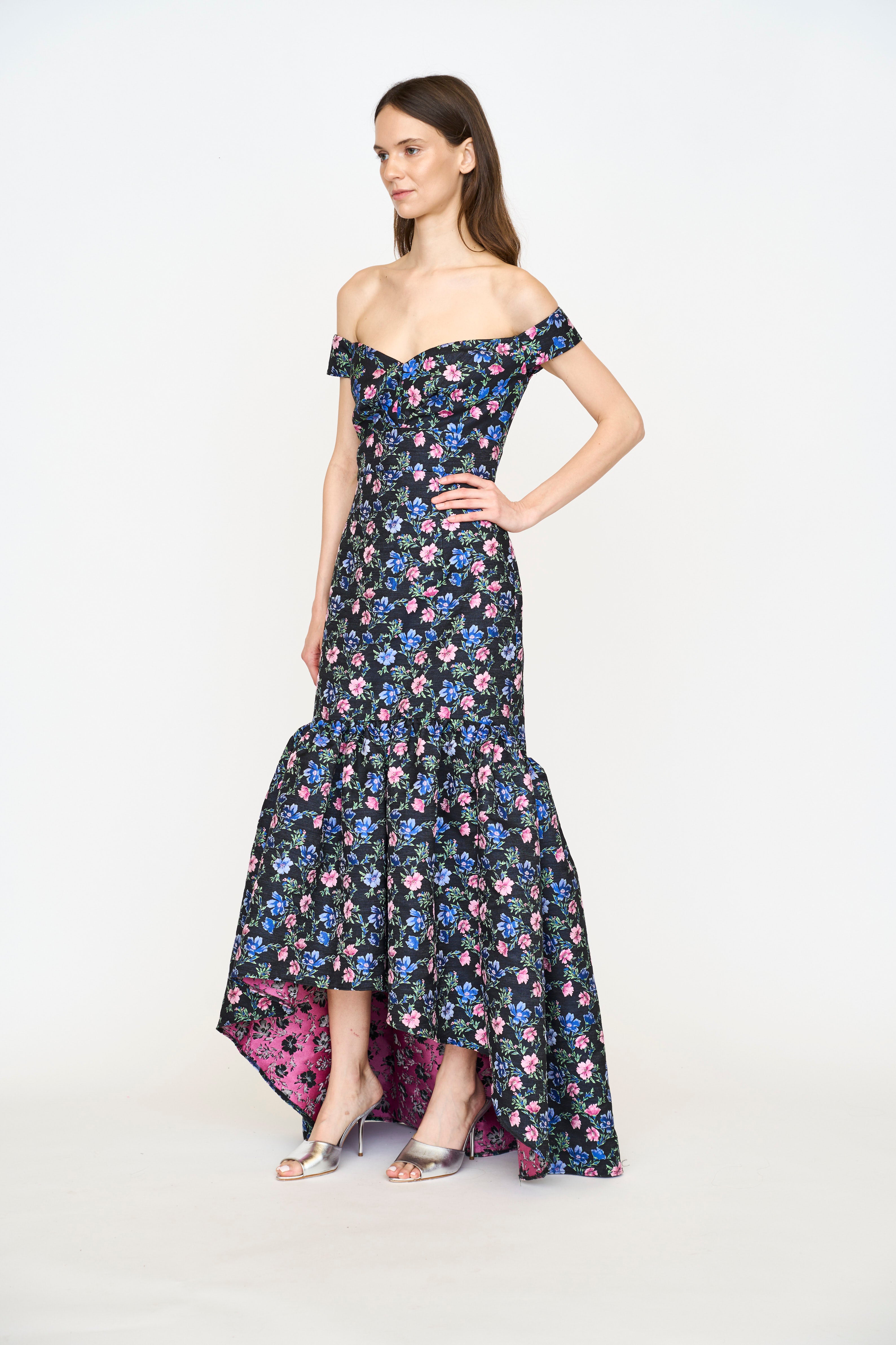 Astrid Dress - Carlyle Jacquard