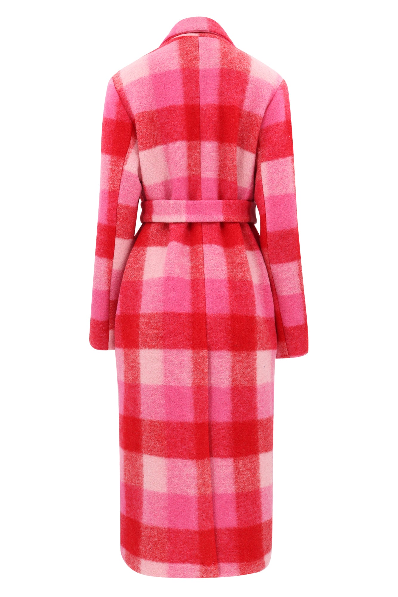 Josephine Coat - Pink Check