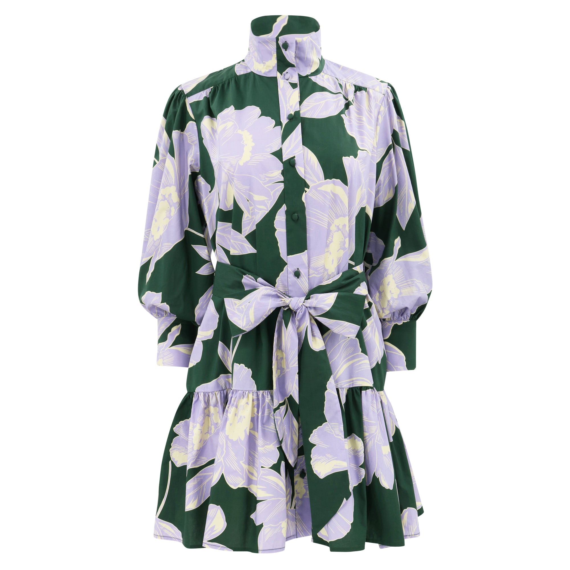 Emi Dress - Green Blossom