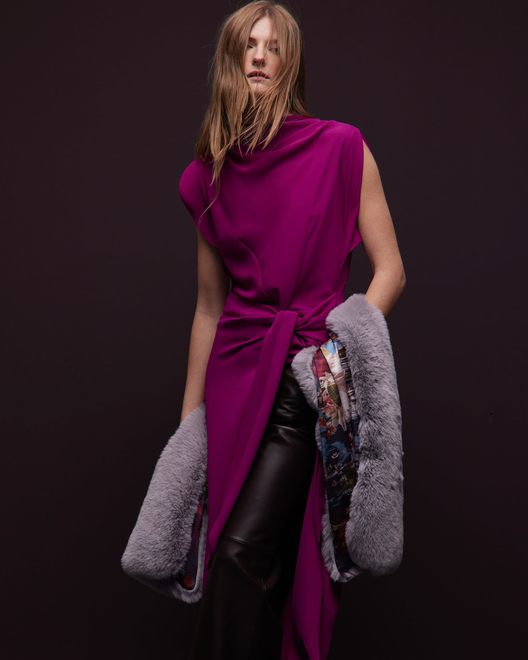 Kona Dress - Magenta