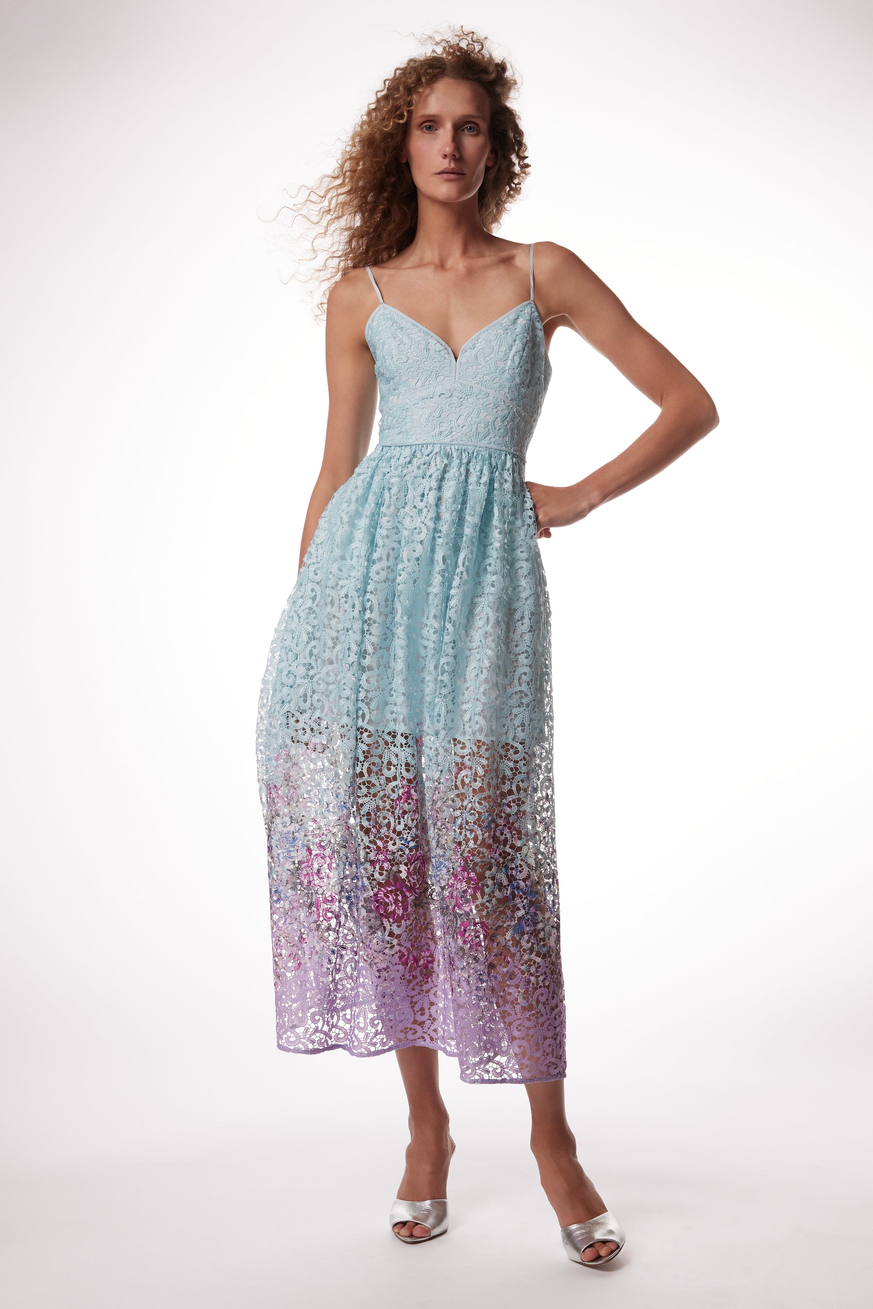 Leilani Dress - Camellia Cloud