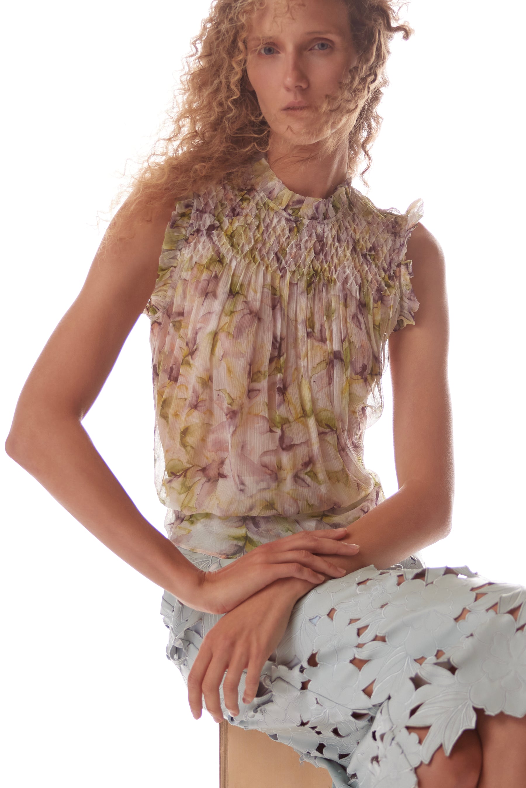 Odette Top - Wisteria Glow