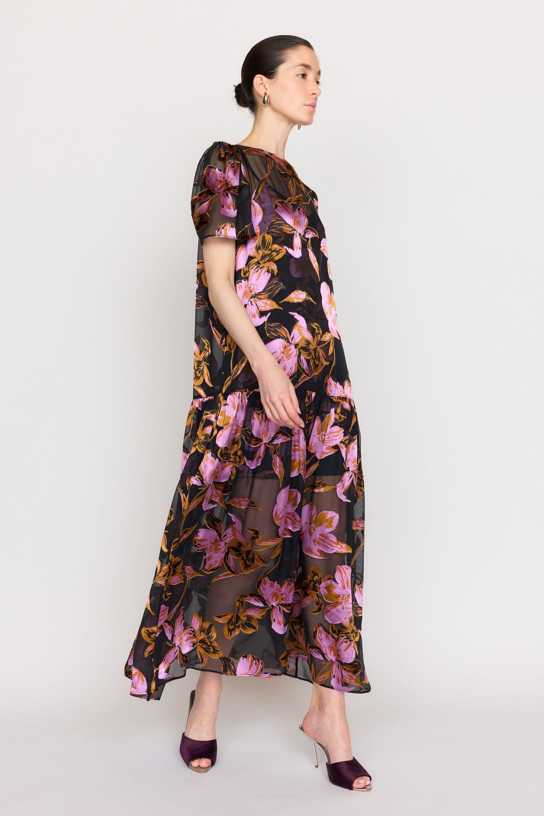 Adele Dress - Evening Lily