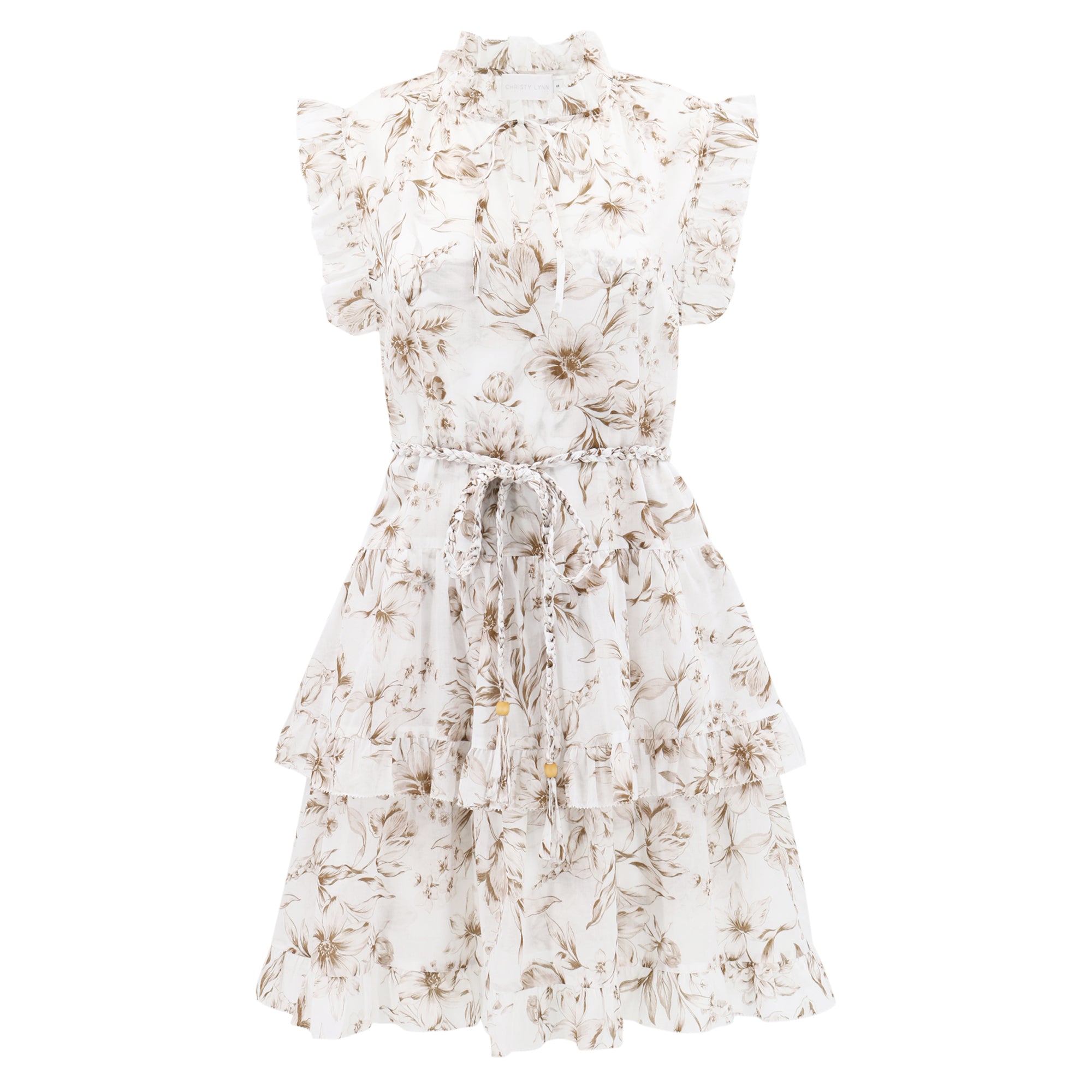 Jenna Dress - Ivory Magnolia