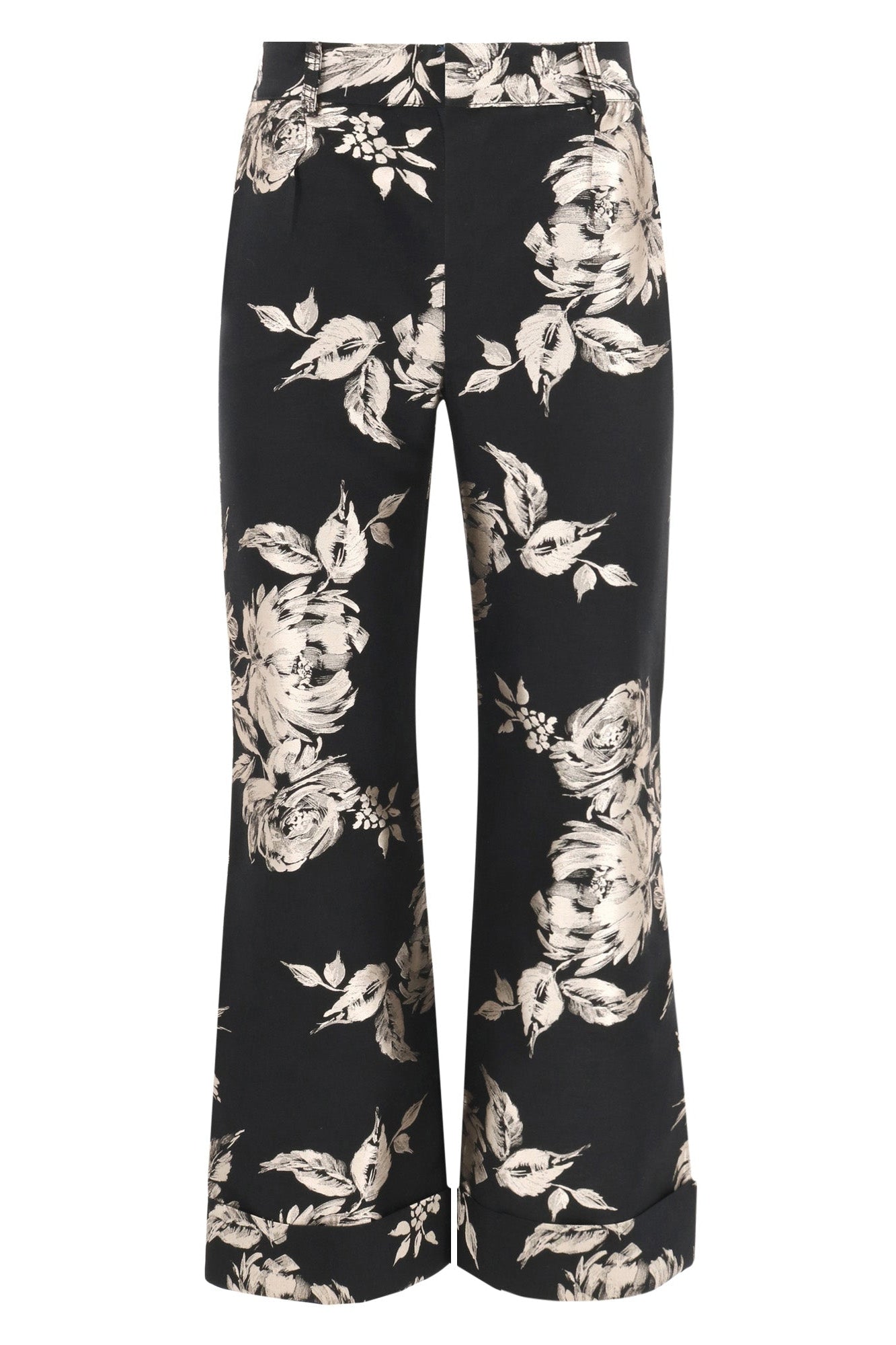 Mallory Pant - Black Rose Placed