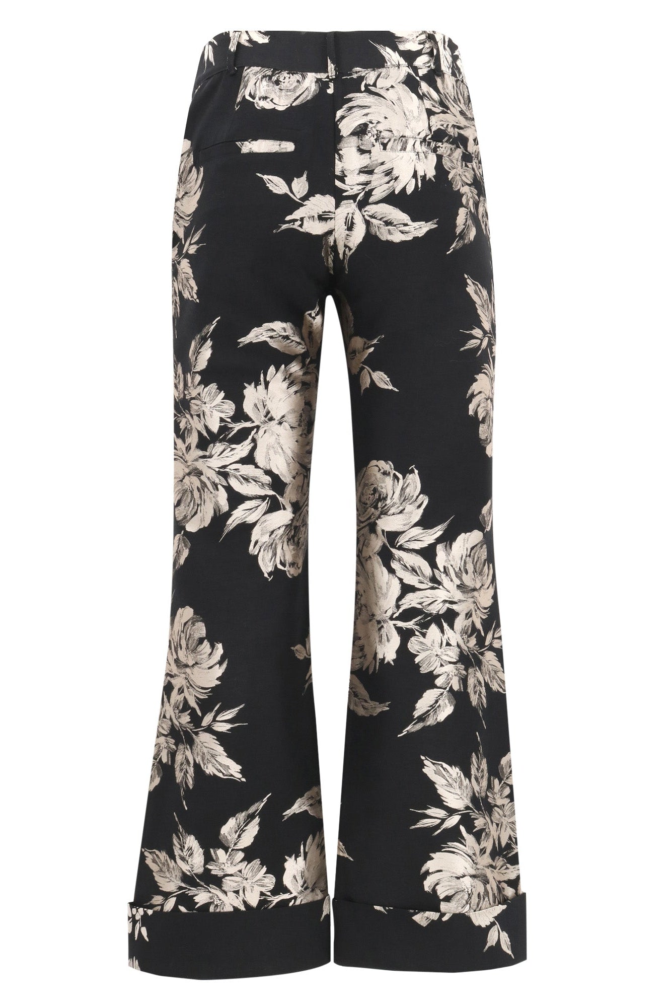 Mallory Pant - Black Rose Placed