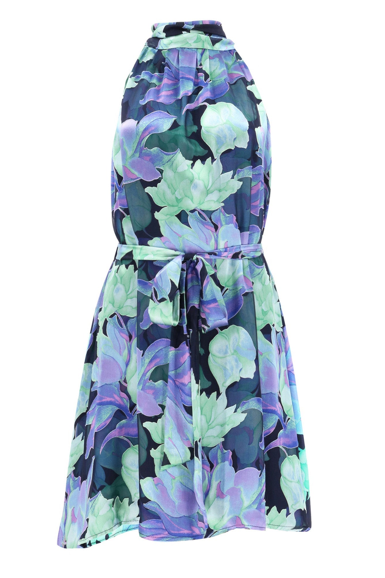 Rosa Dress - Midnight Waterlily