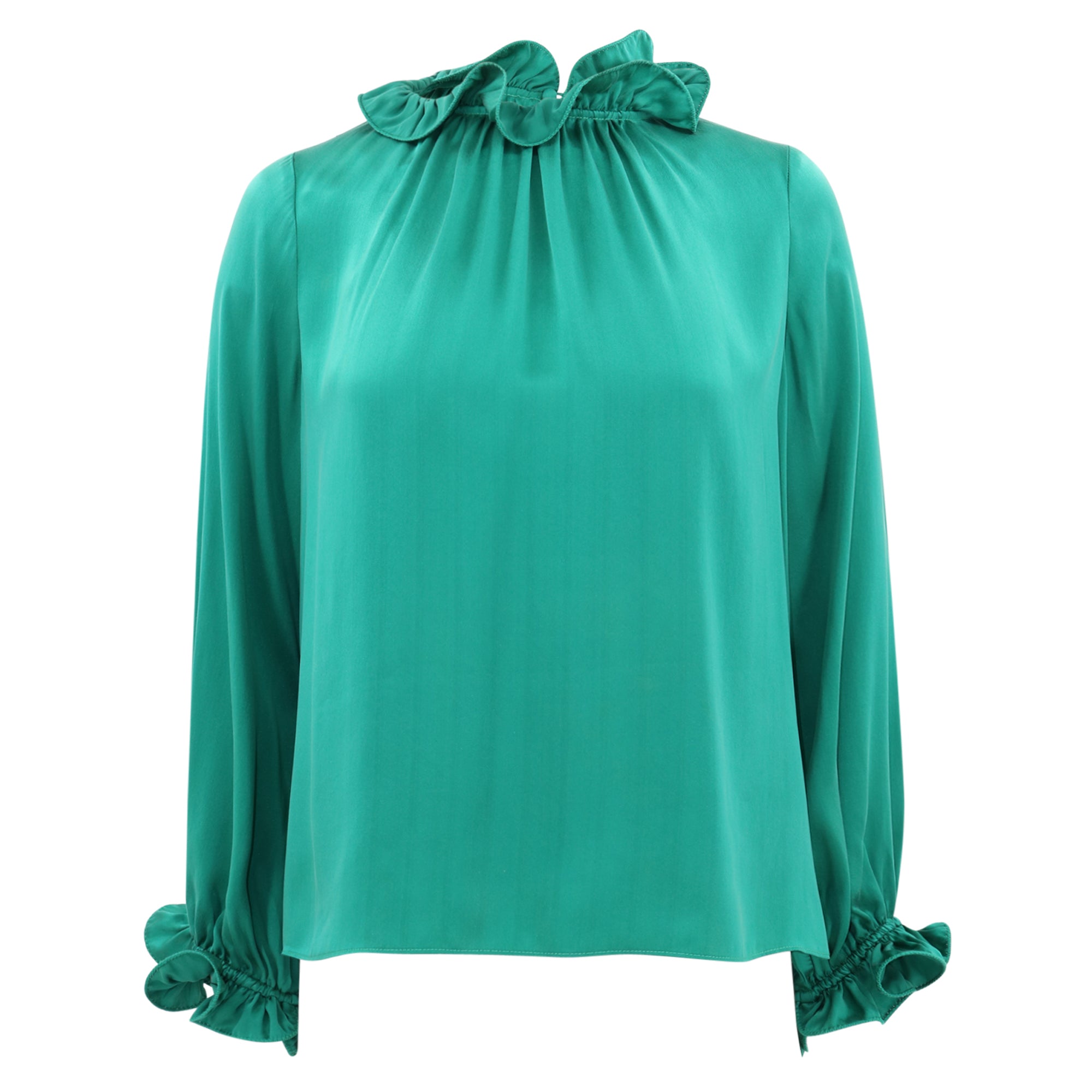 Lulu Blouse - Emerald