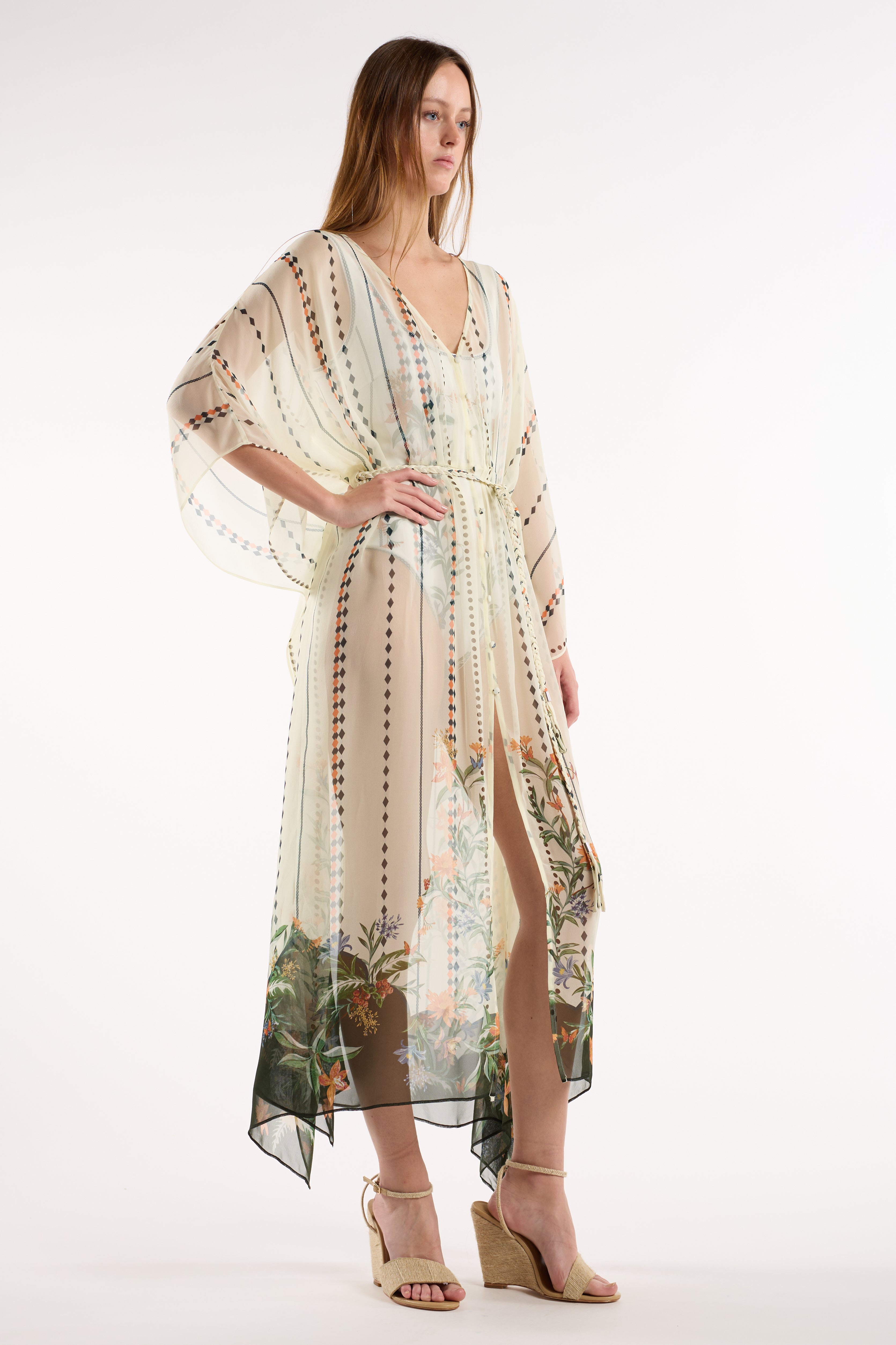 Zia Kaftan - Botanica Ivory