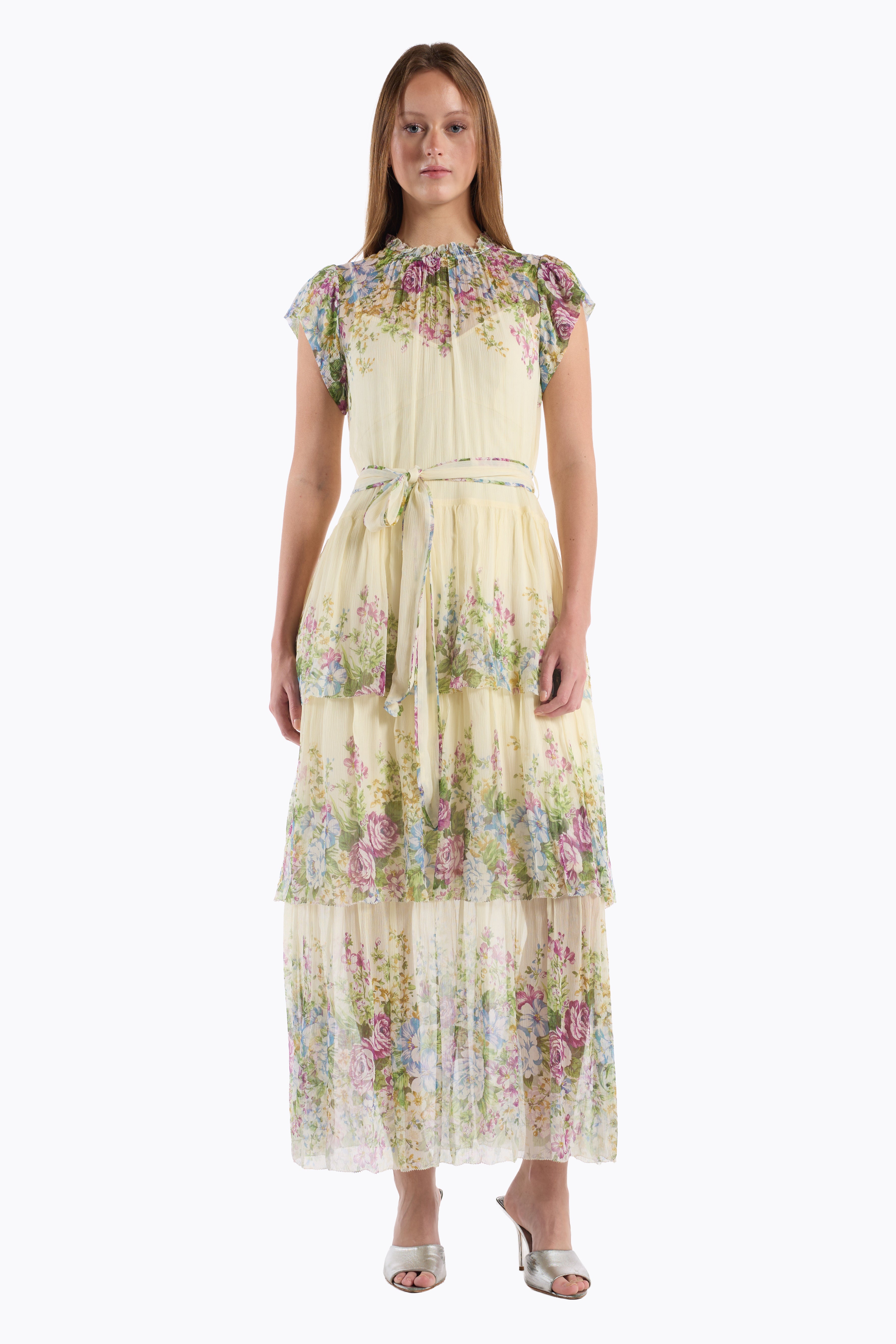 Lysette Dress - Camellia Multi