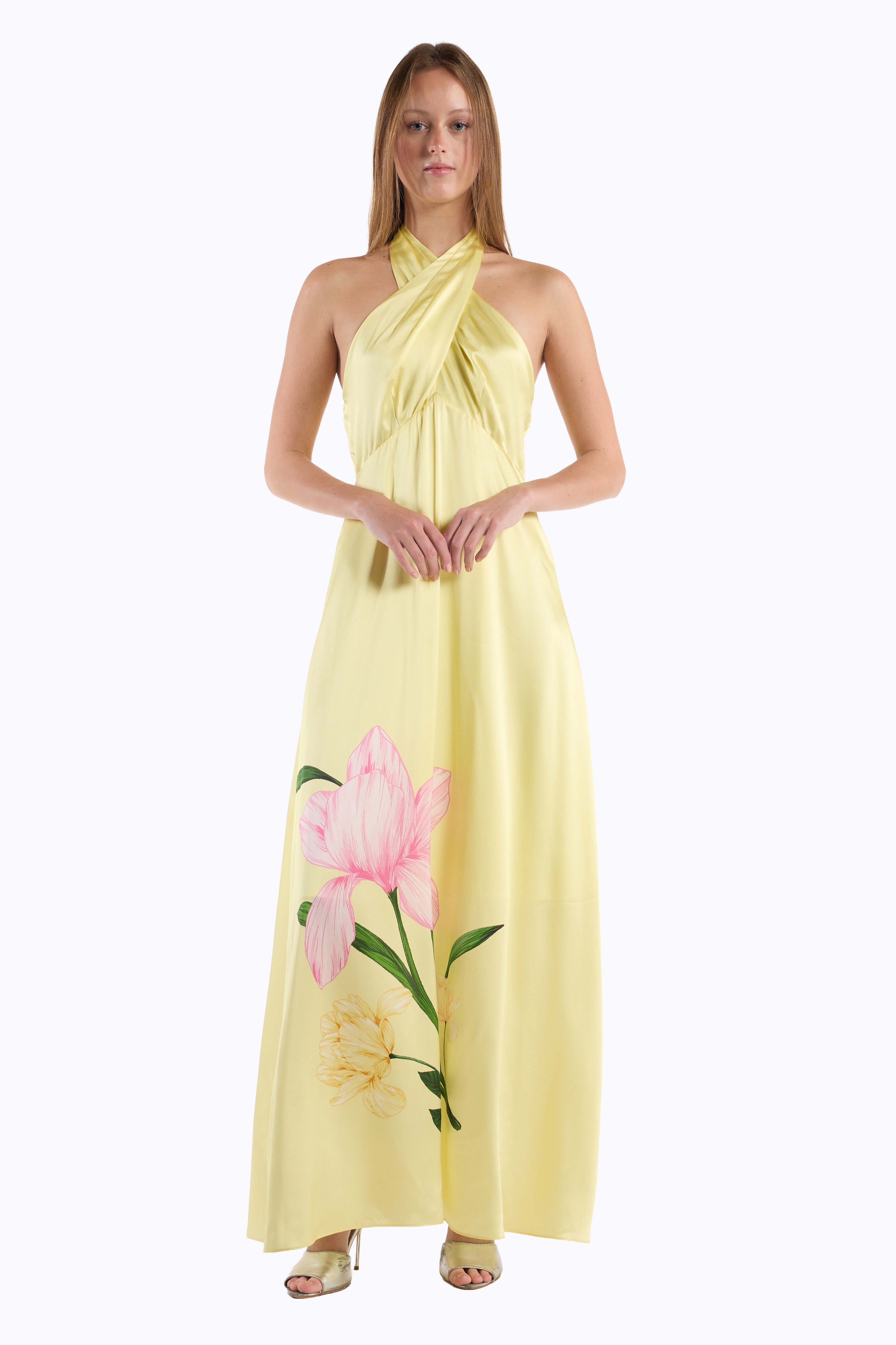 Eliza Dress - Cote Yellow