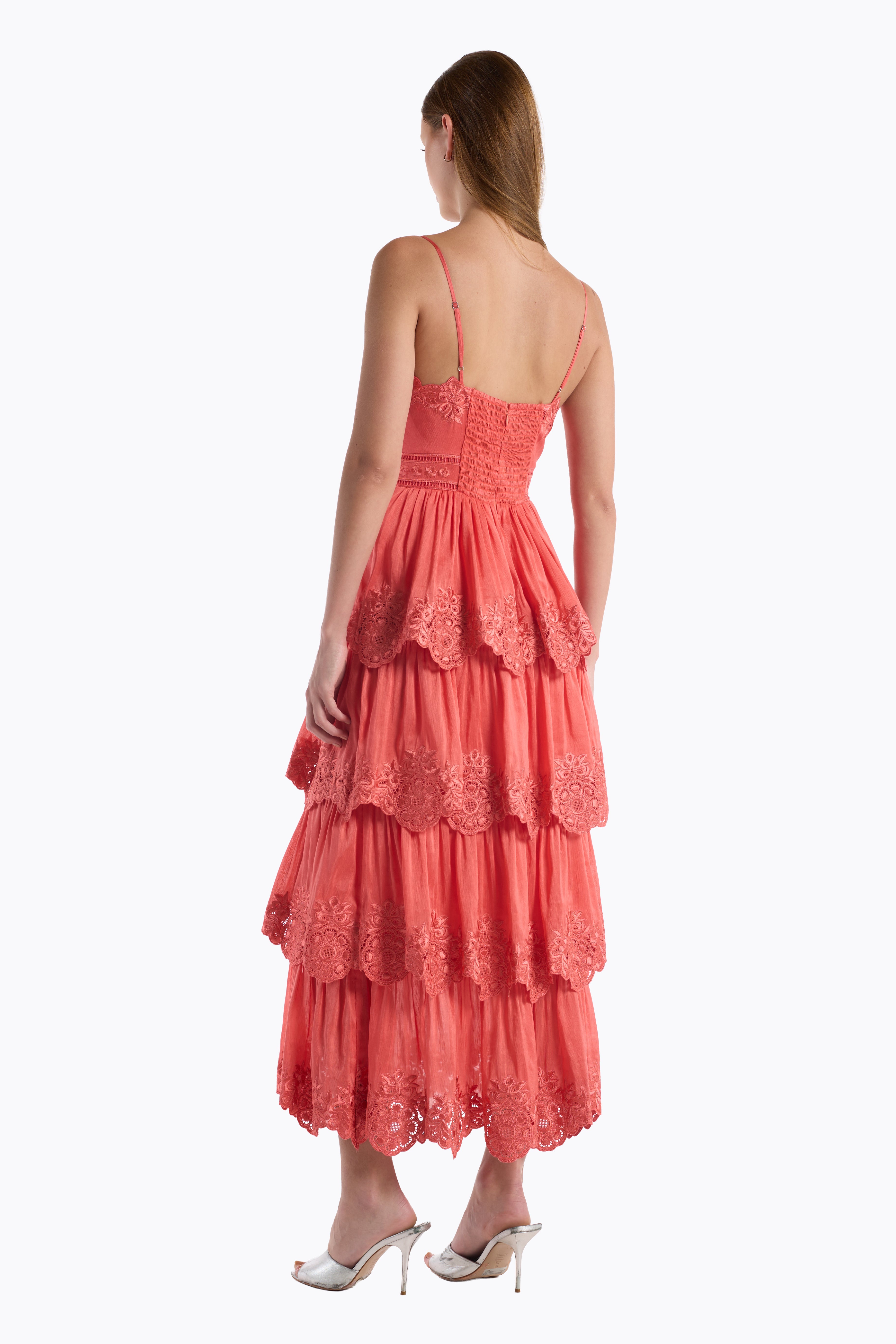 Maple Dress - Coral