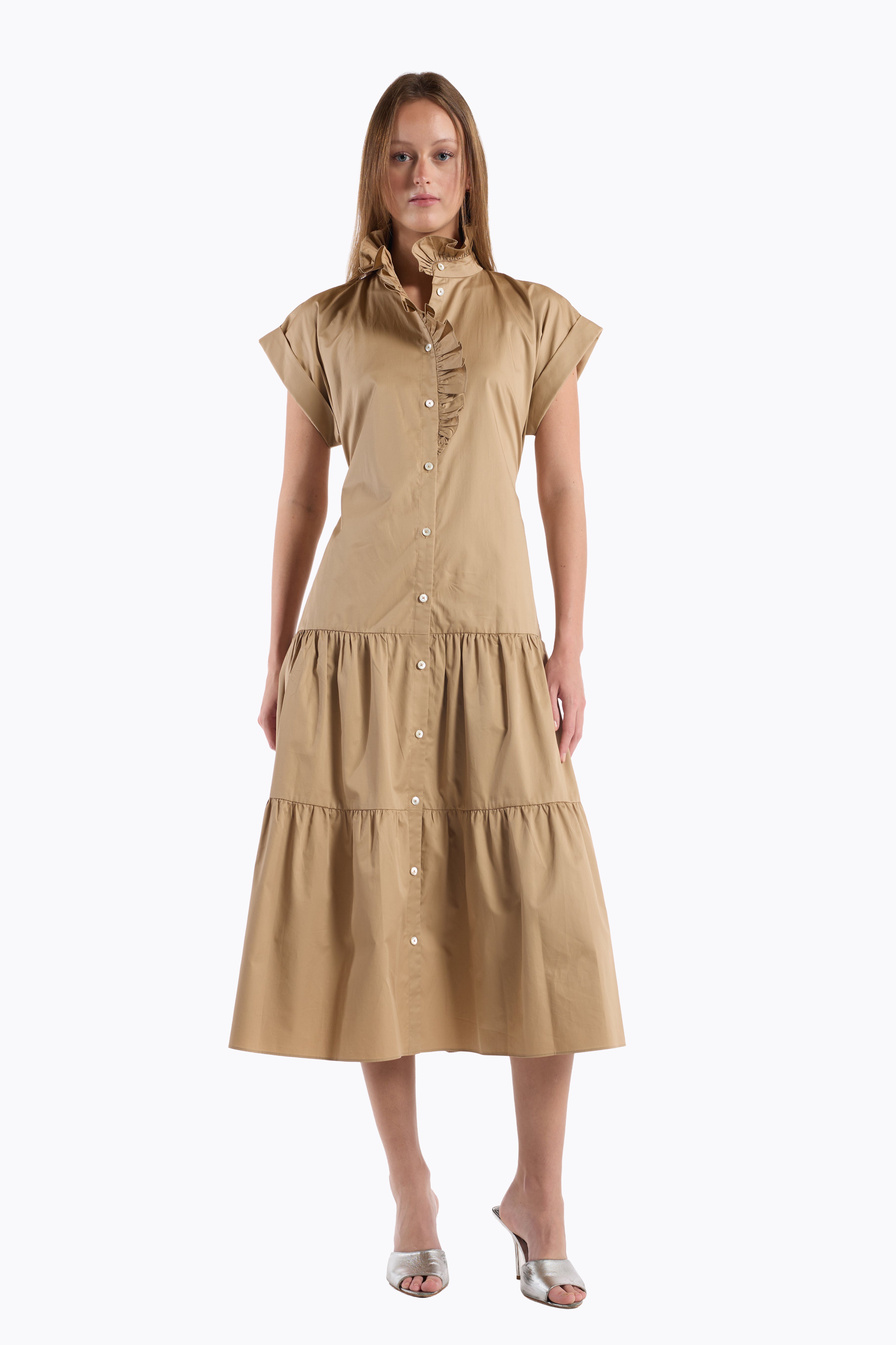 Jonah Dress - Sand