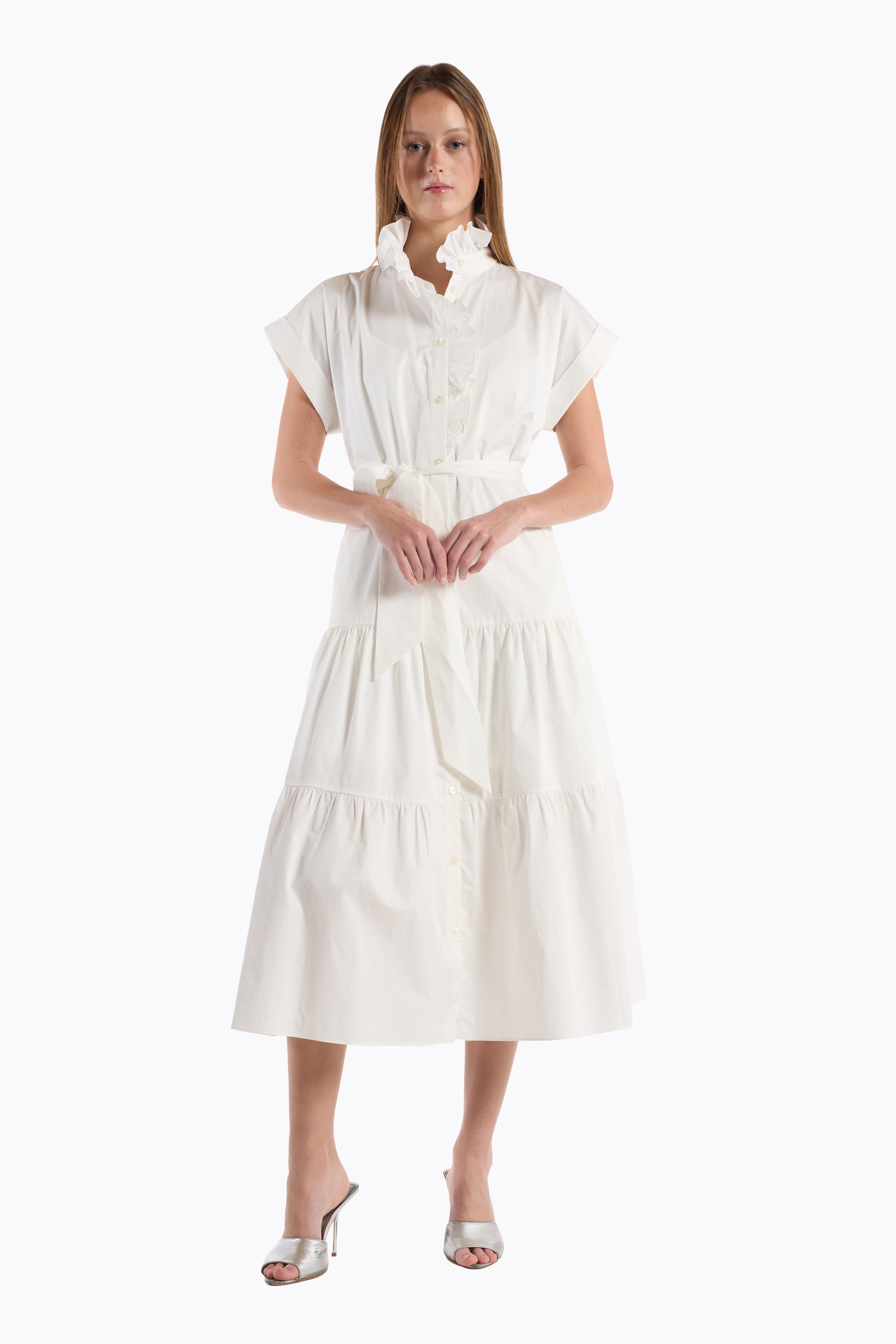 Jonah Dress - White