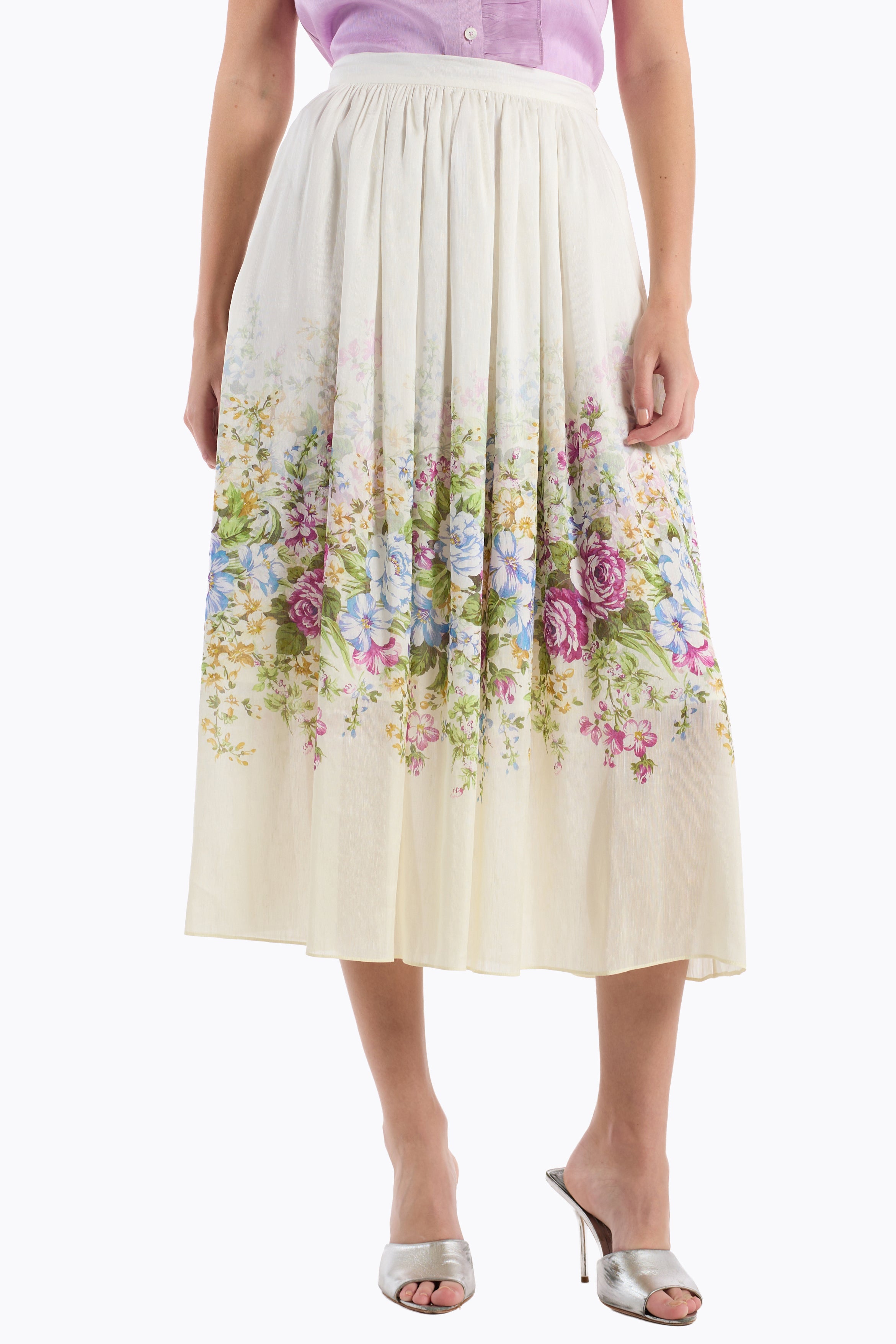 Katrina Skirt - Camellia Multi