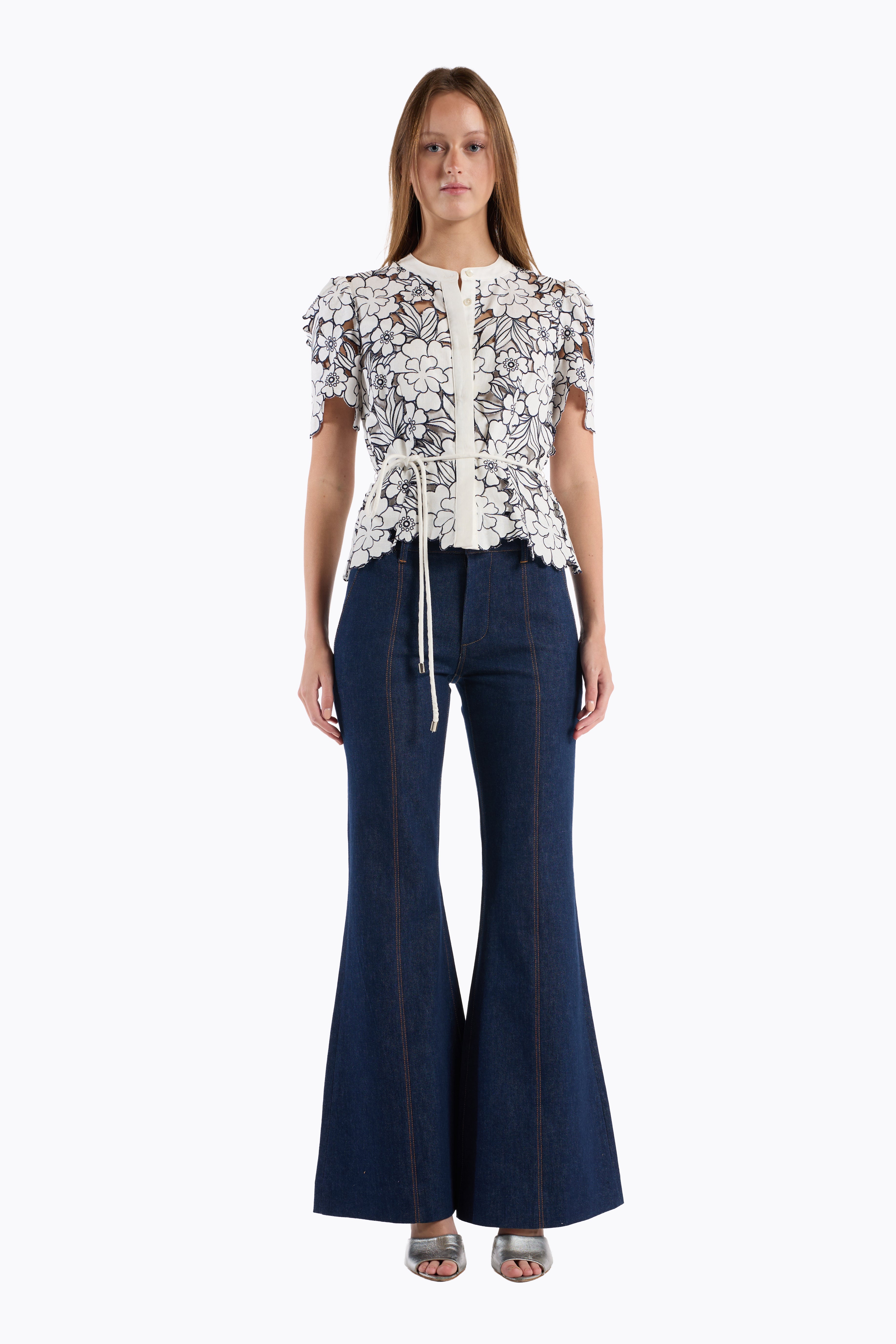 Bree Top - Ivory Magnolia