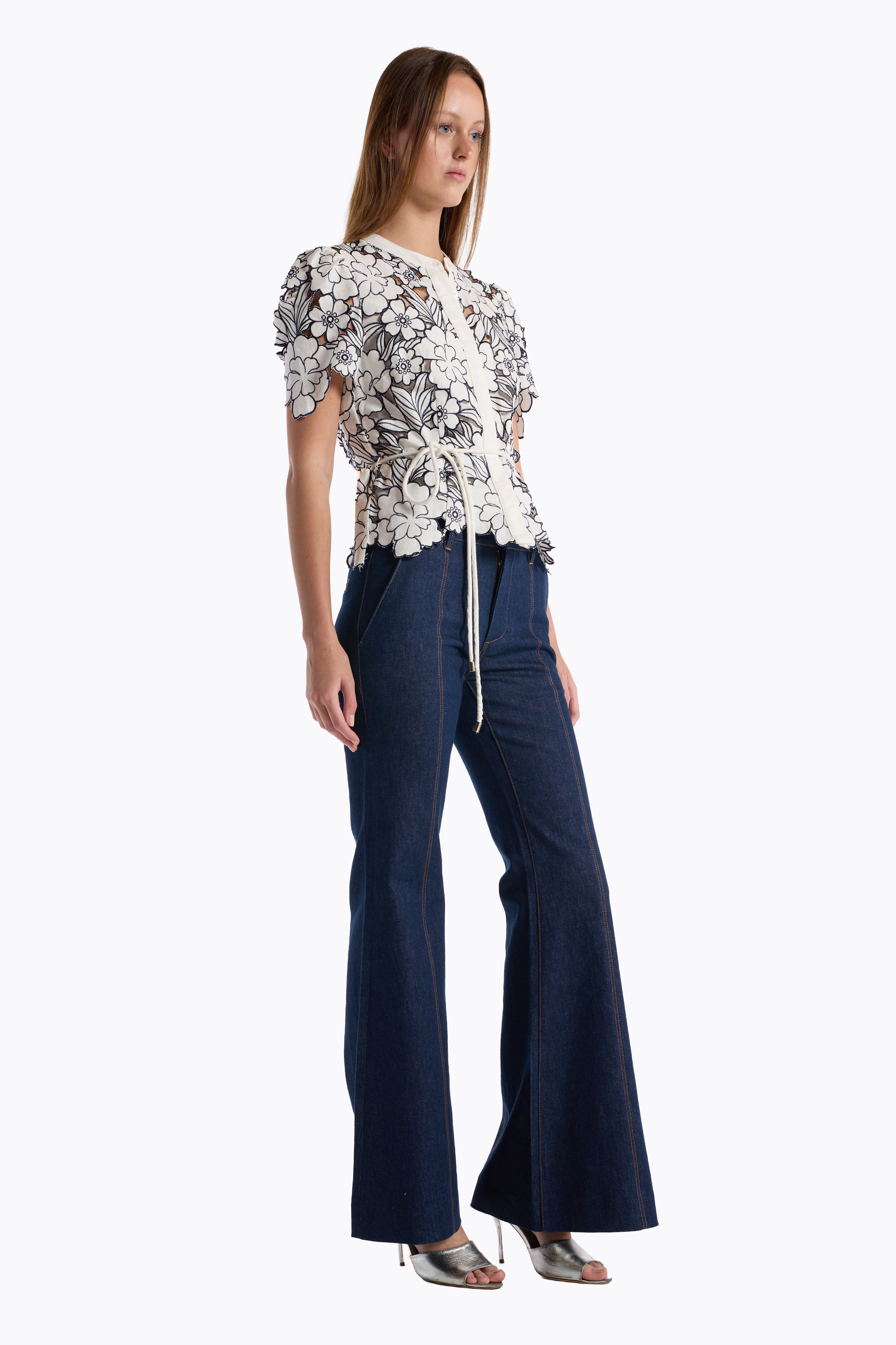Bree Top - Ivory Magnolia