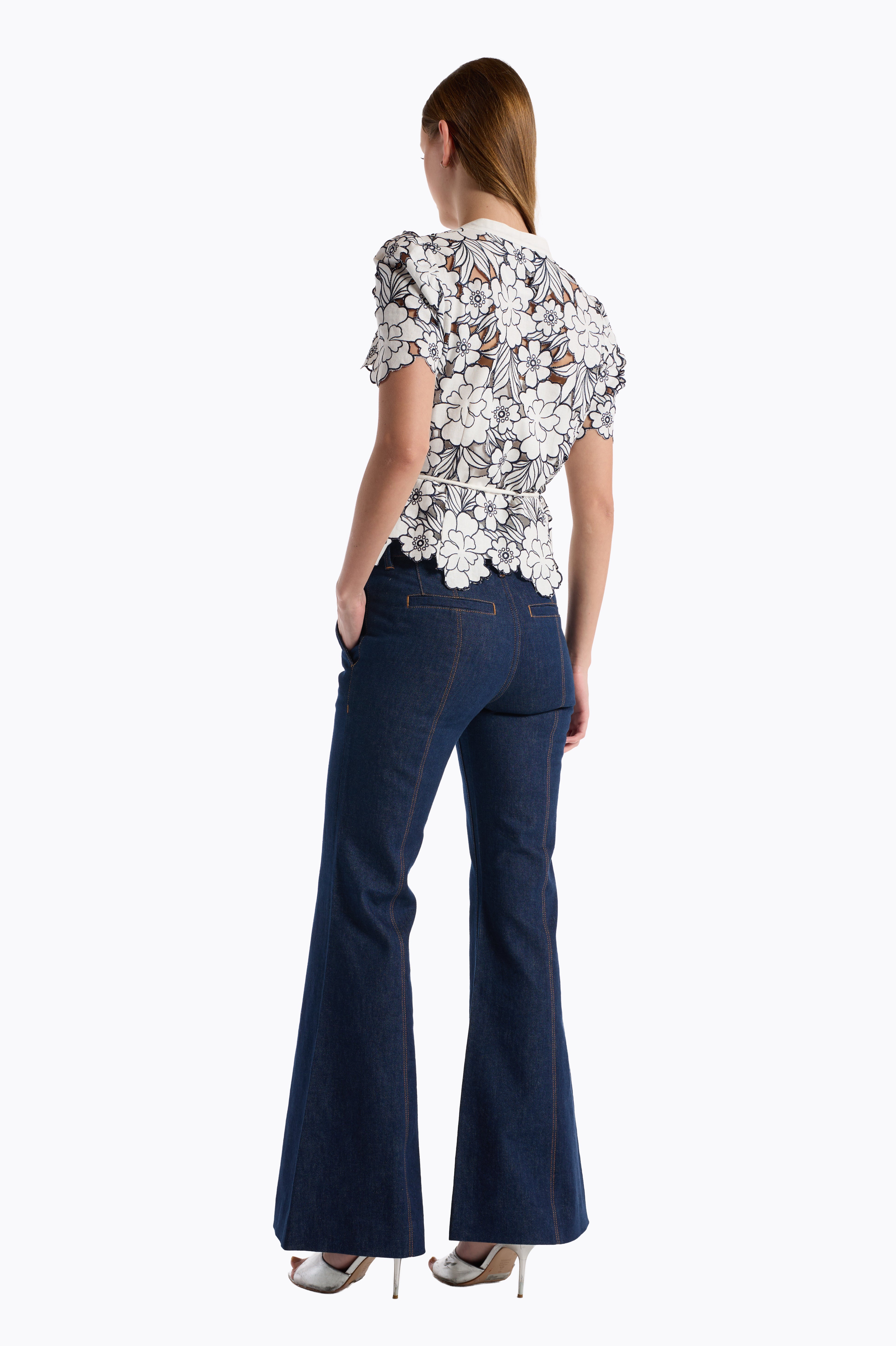 Bree Top - Ivory Magnolia