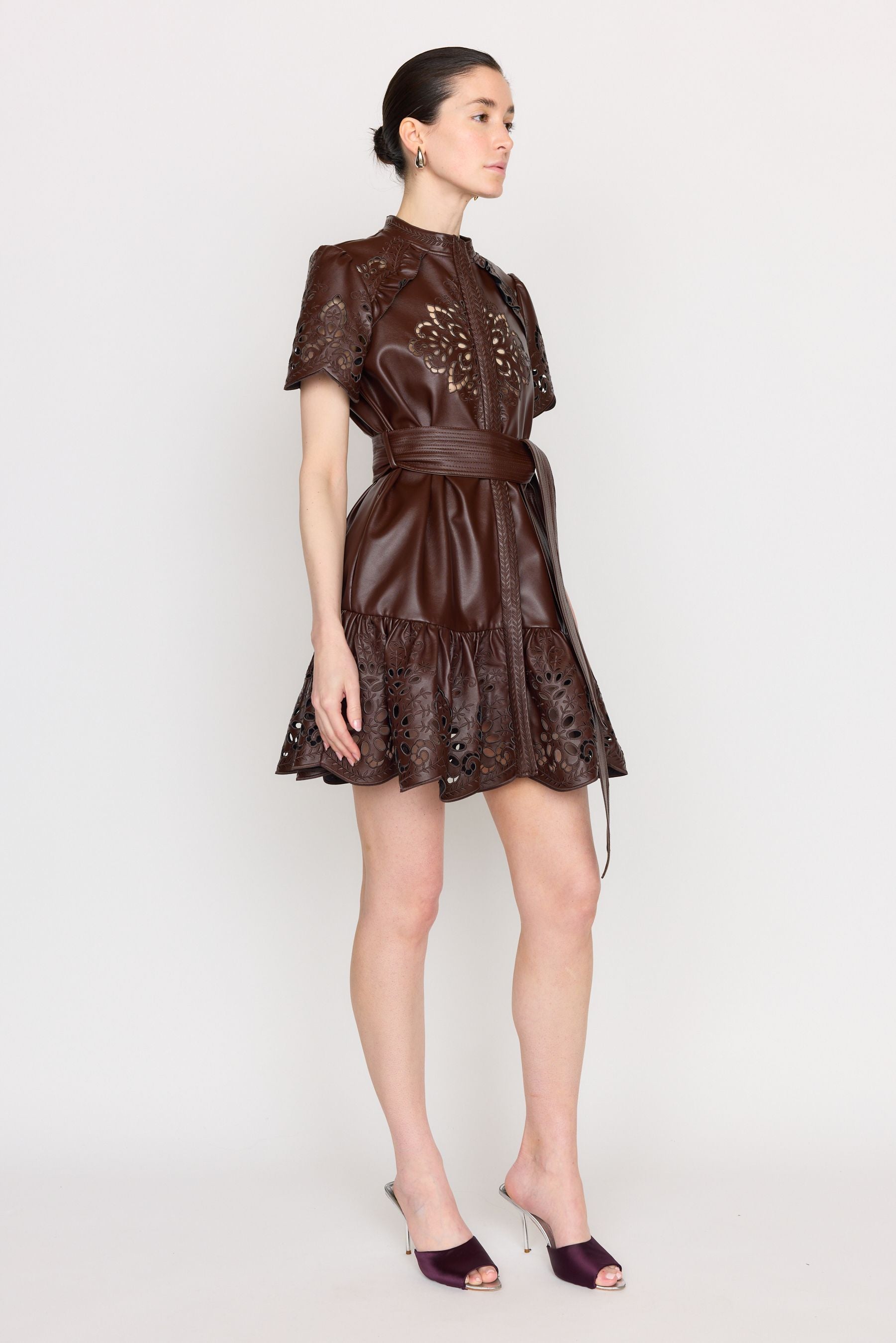 Carrie Dress - Mahogany