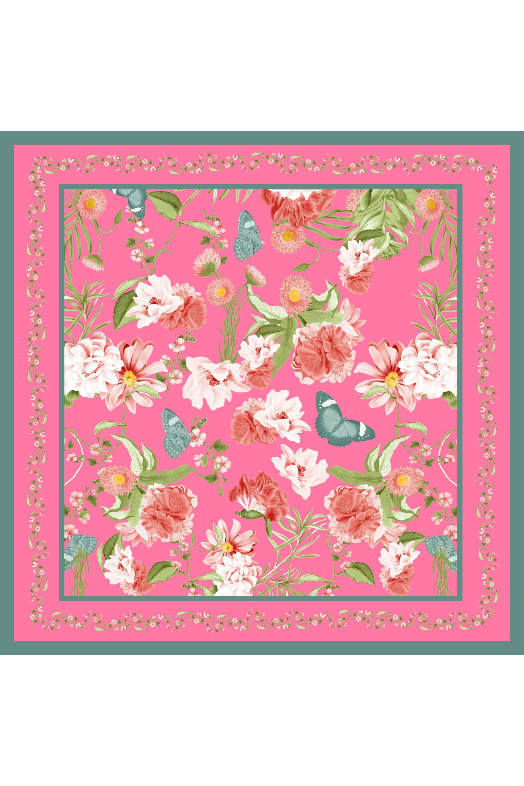 Sofia Scarf - Meadow Pink