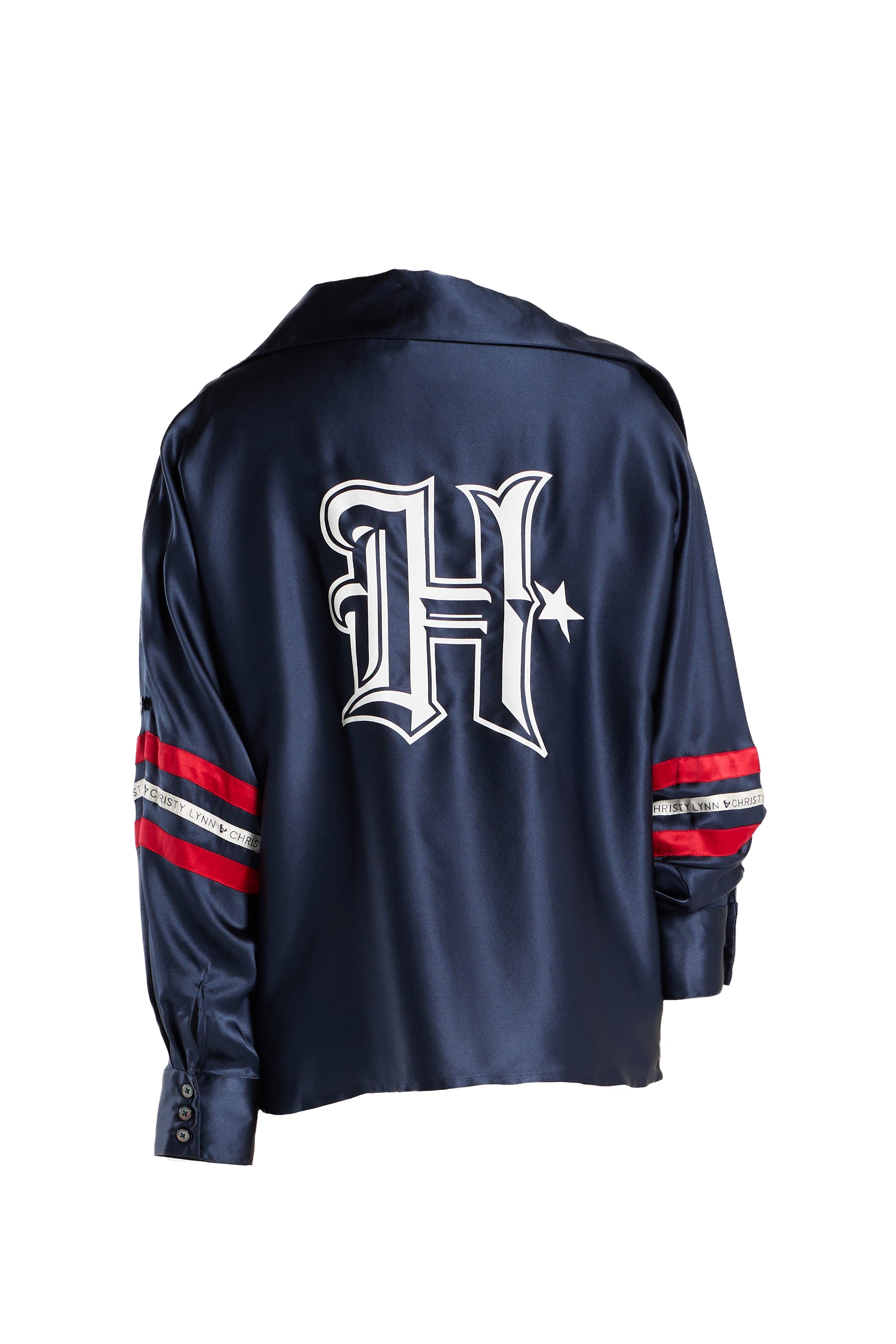 Texans Dasha Top - Deep Steel Blue